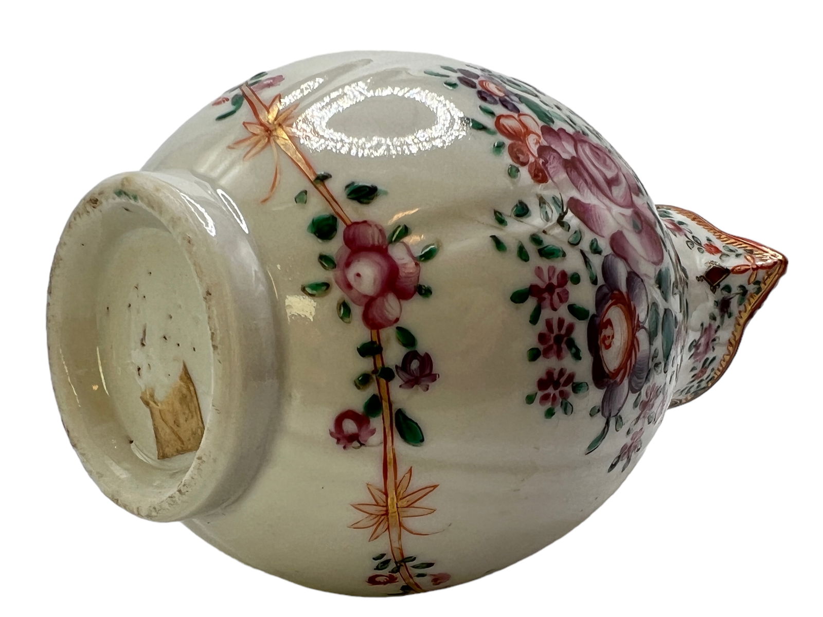 Chinese Export Porcelain Tea Pot - 4
