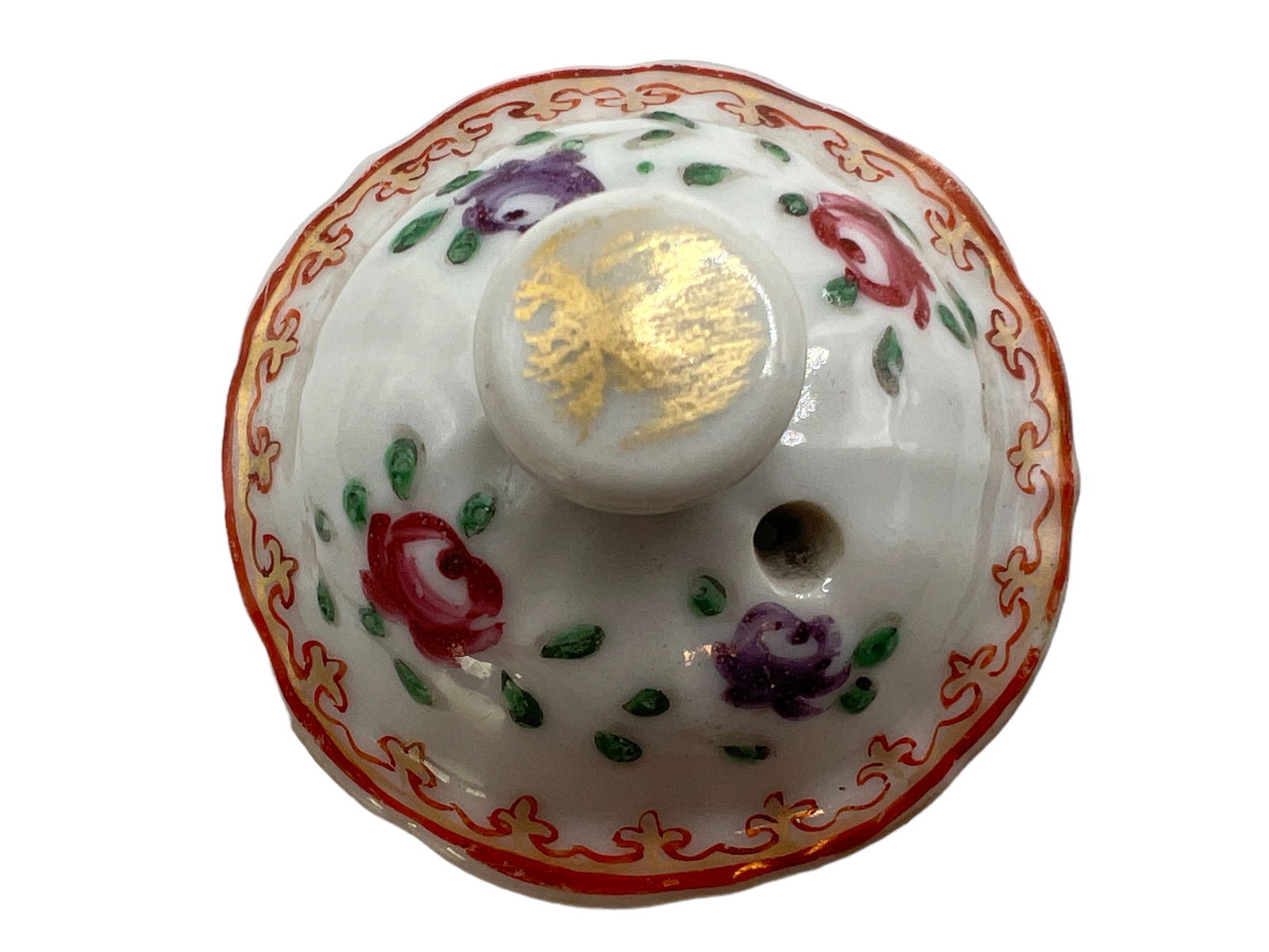 Chinese Export Porcelain Tea Pot - 6