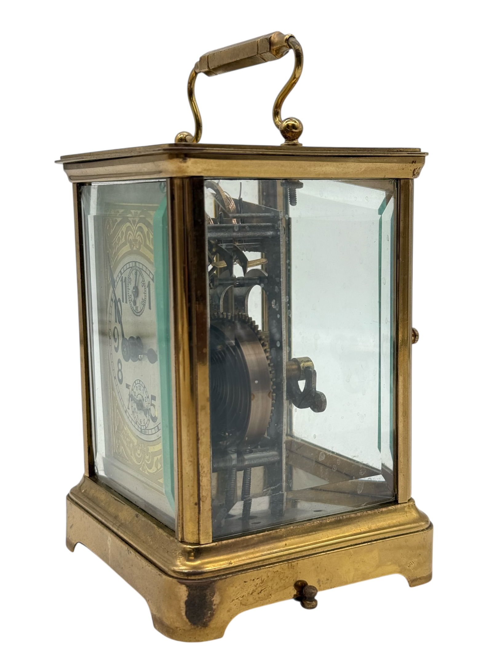 A Brass Carriage Clock - 3