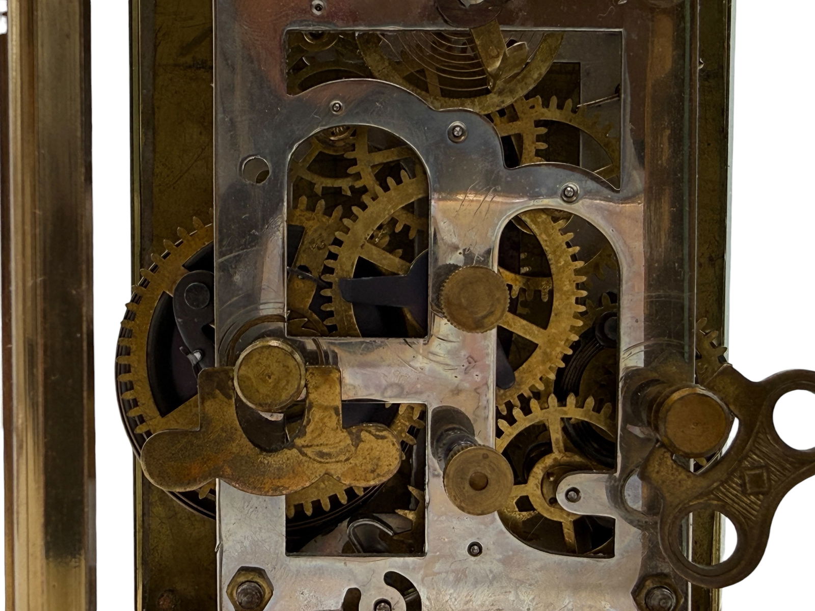 A Brass Carriage Clock - 6
