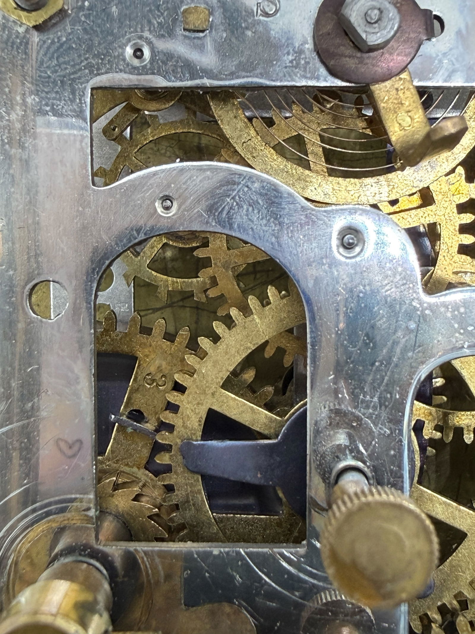 A Brass Carriage Clock - 7