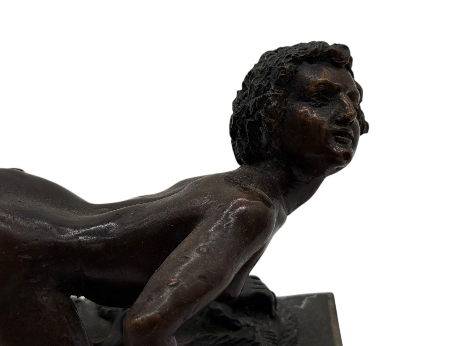 Two Lovers Bronze, Marked - 3