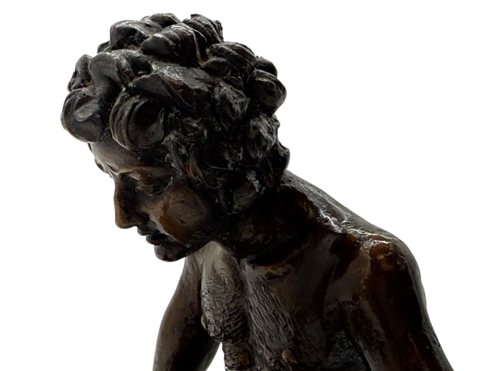 Two Lovers Bronze, Marked - 7