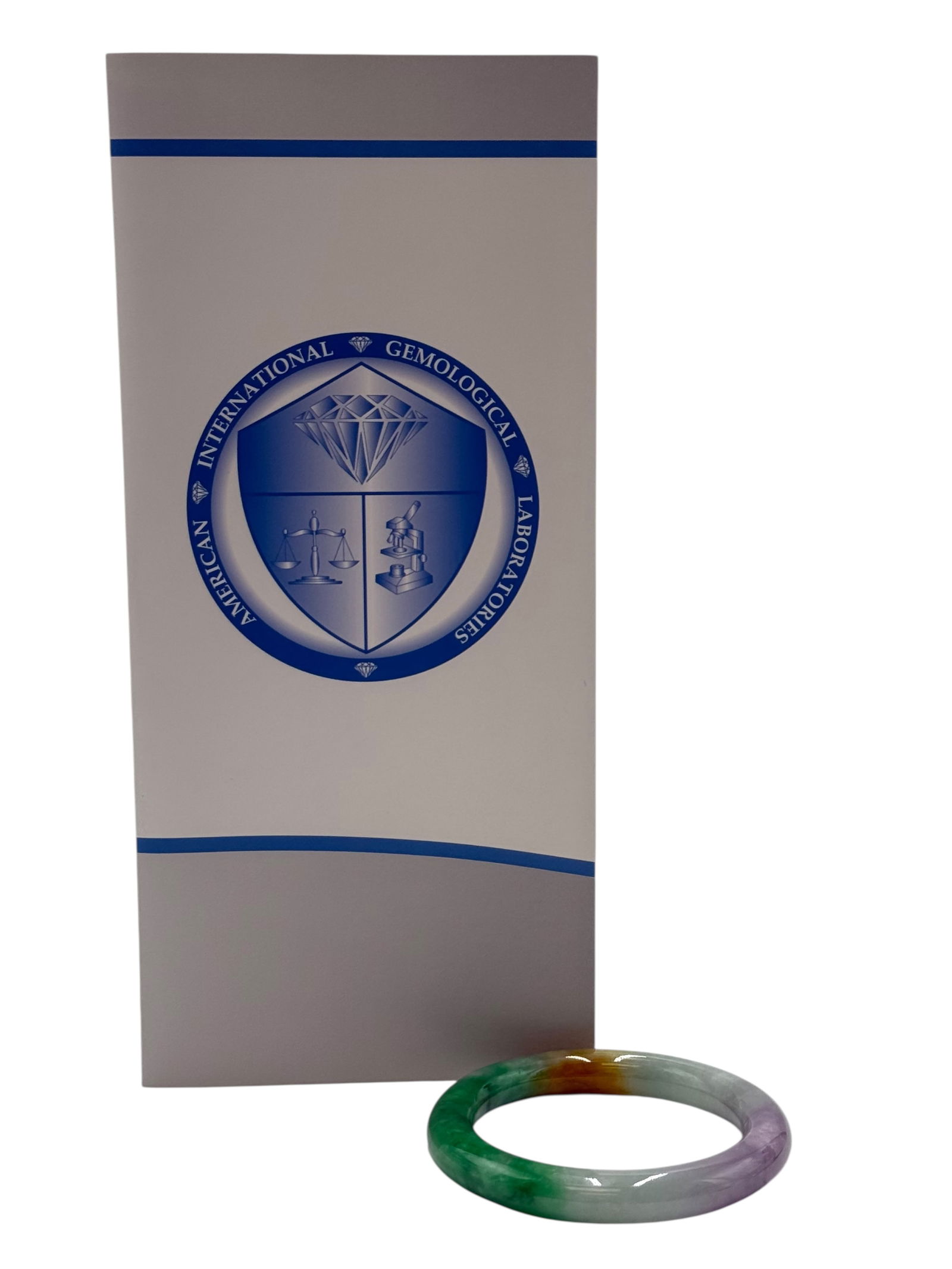 AIGL Certified Natural Jadeite Bangle - 2