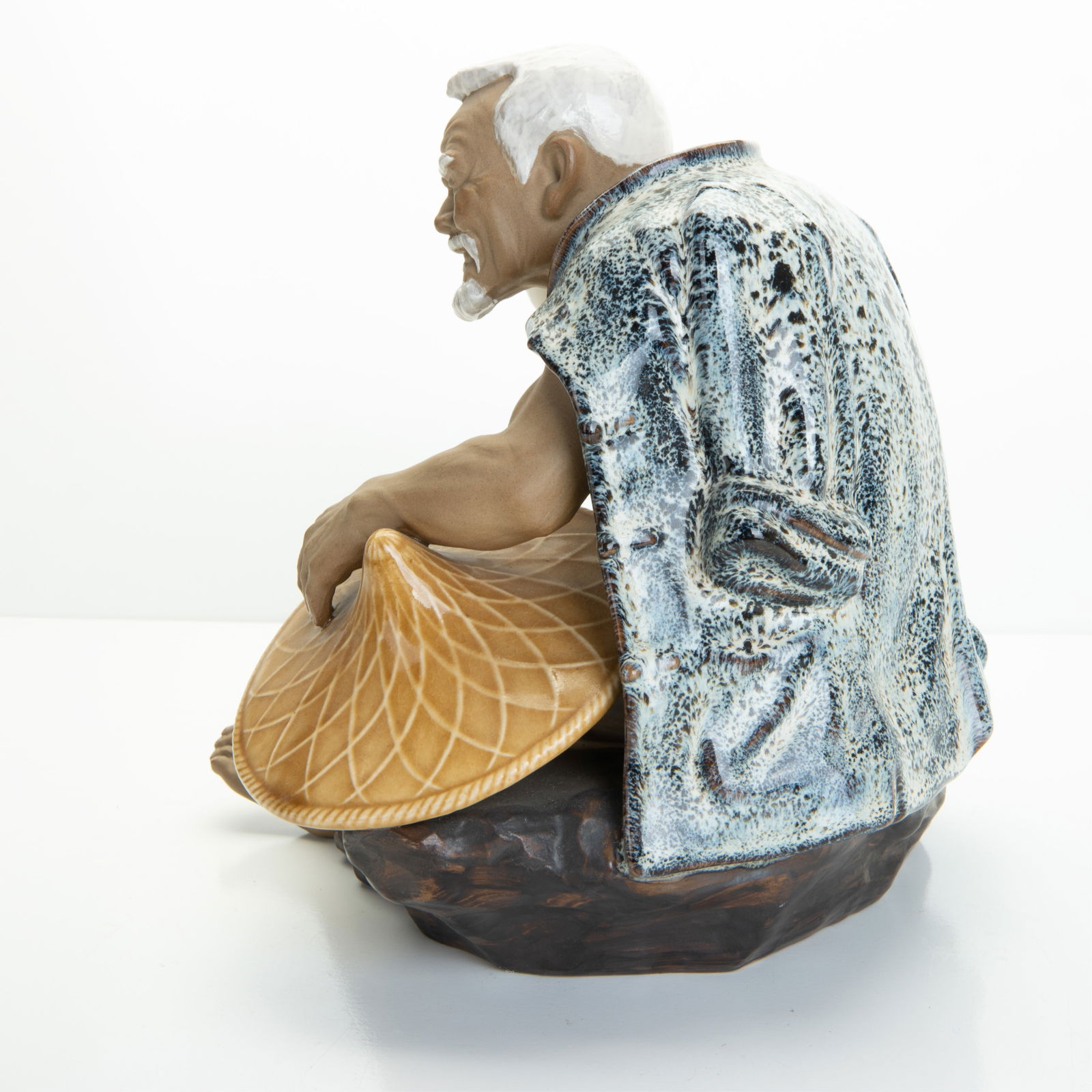 CHINESE CERAMIC MAN FIGURE - 3