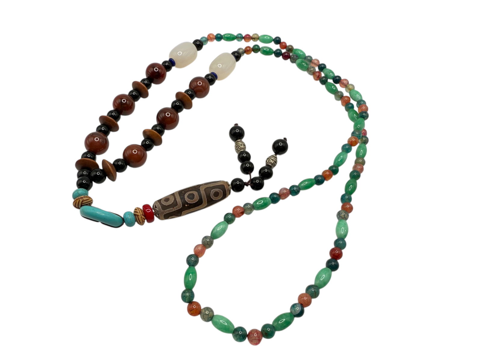 A BZI Bead / Turquoise Necklace (1 of 3)