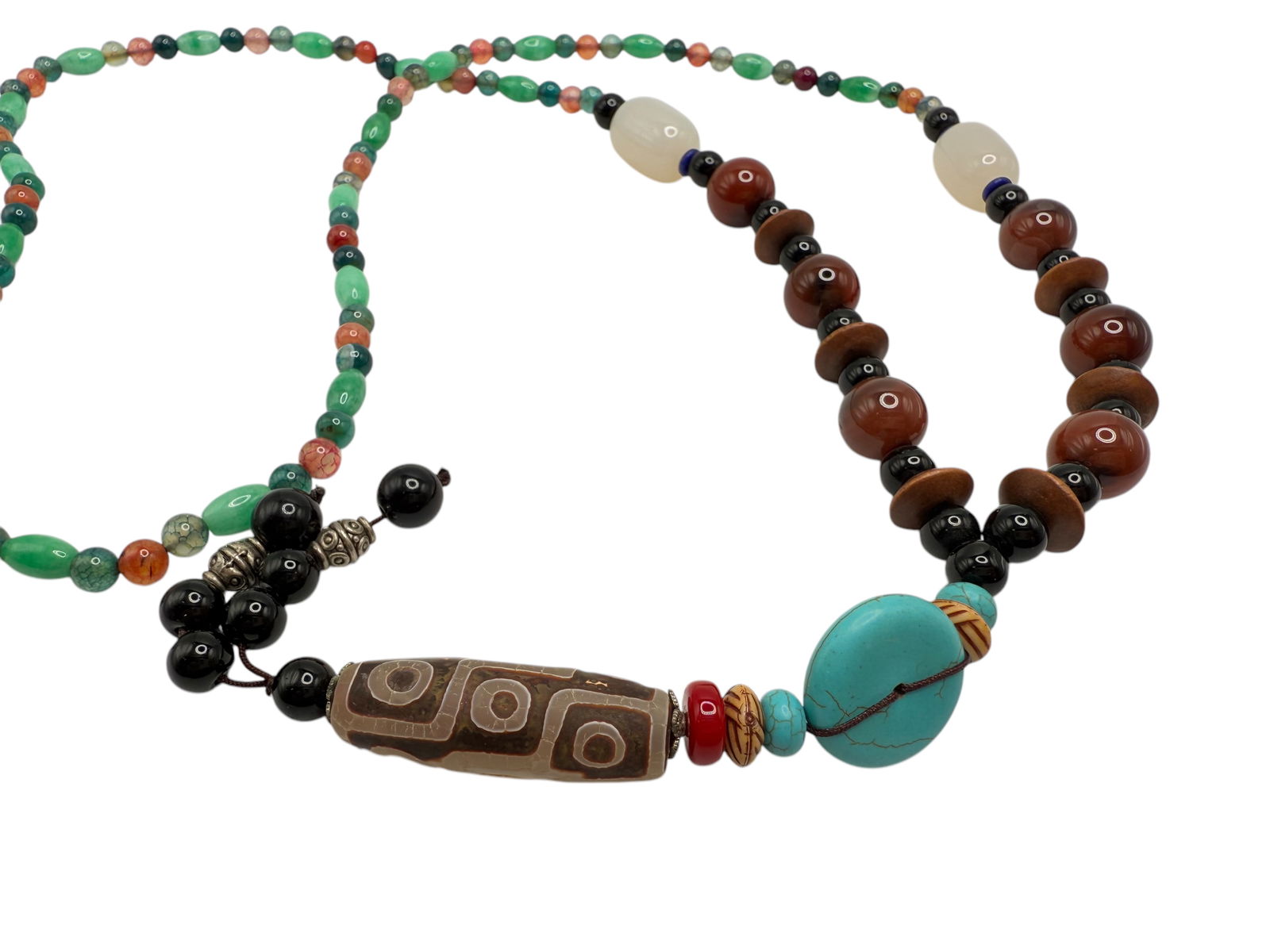 A BZI Bead / Turquoise Necklace - 2
