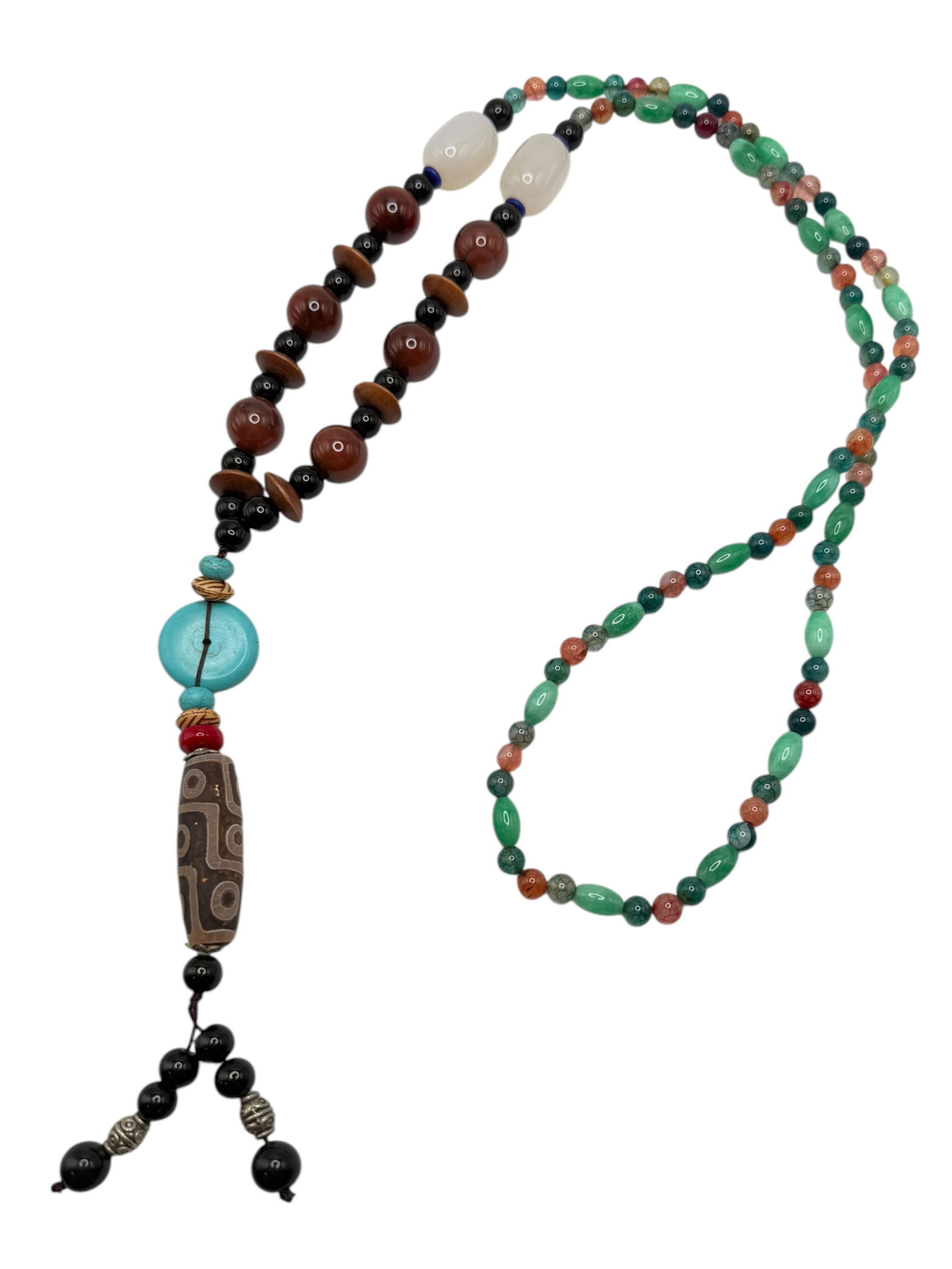 A BZI Bead / Turquoise Necklace - 3