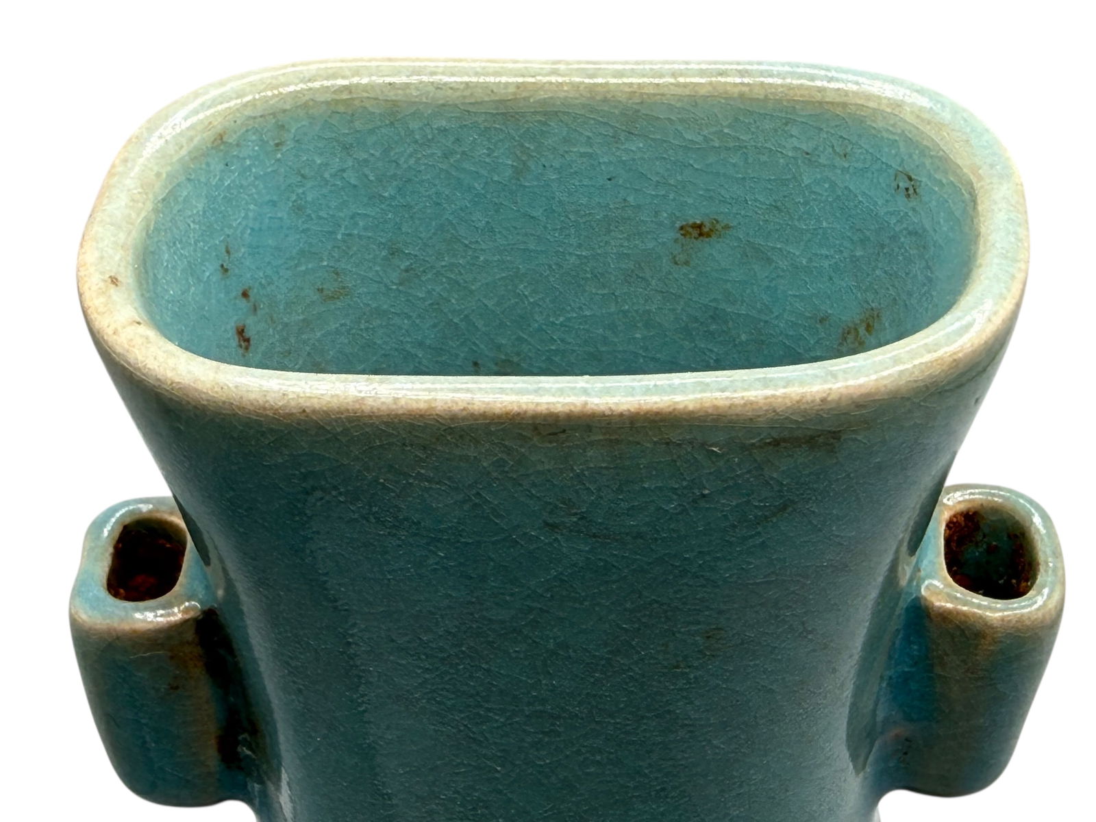 A Chinese Celadon-Glazed Vase ? - 7