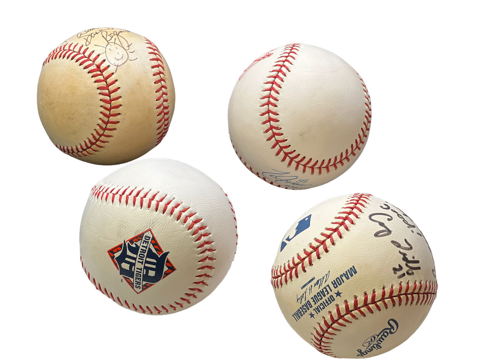 Four Signed Baseballs - 2