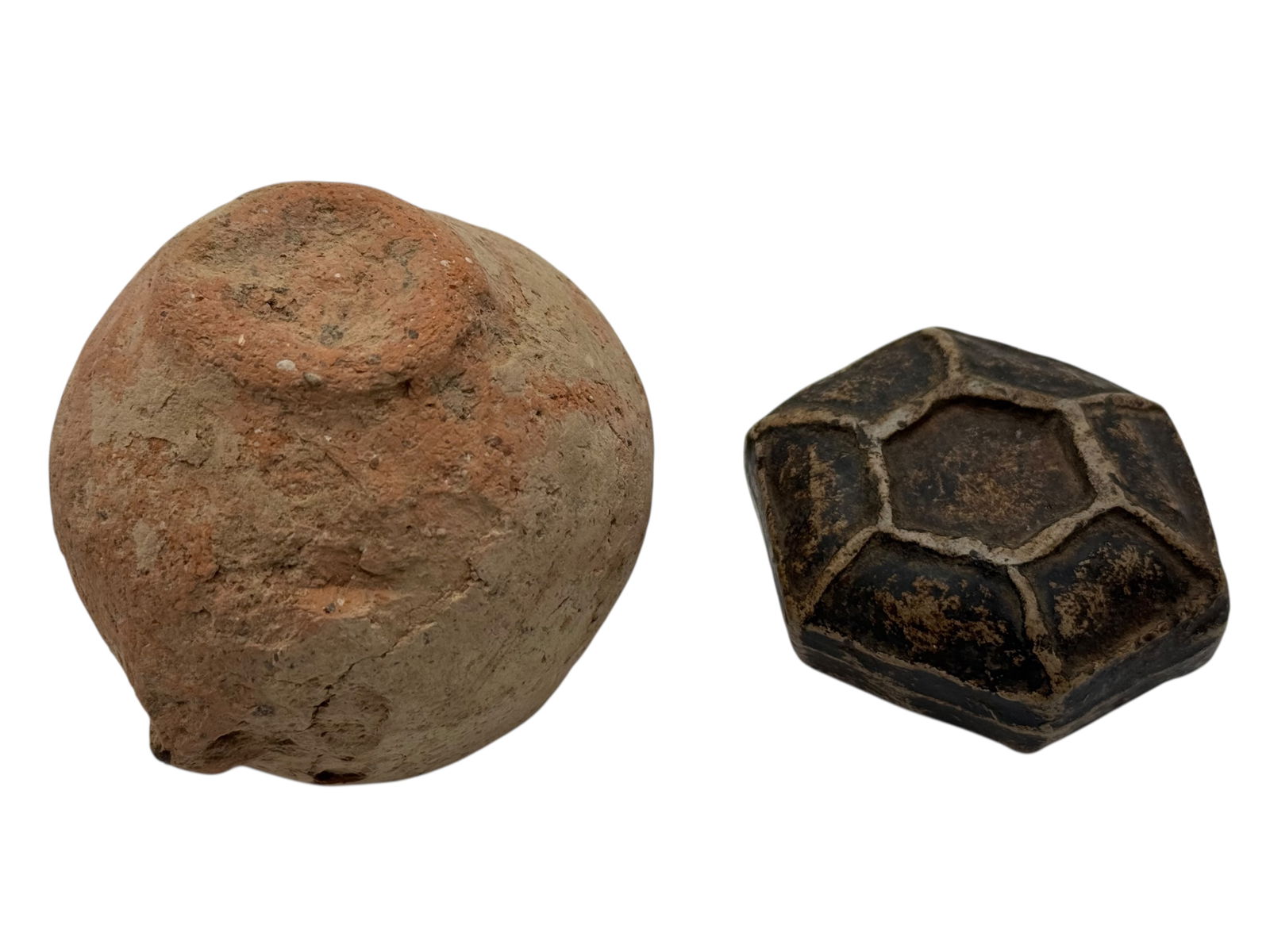 Two Ancient Chinese Earthenware Vessels, Possibly - 4