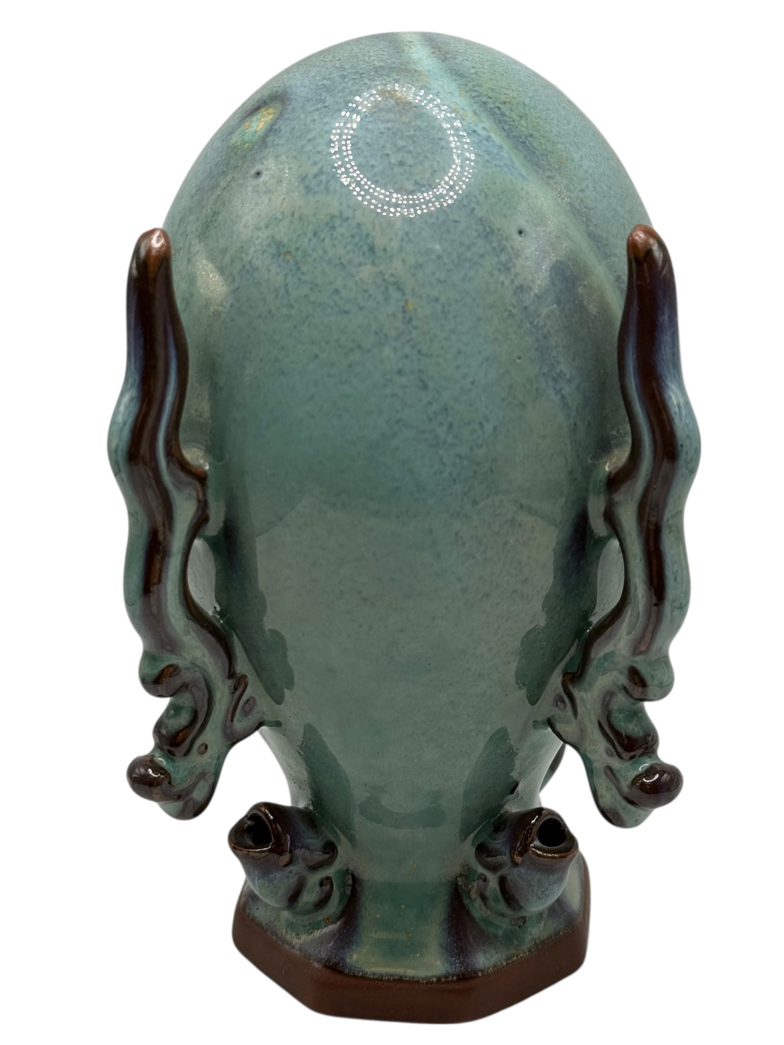 A Chinese Flambé-Glazed Vase with Relief Handles (1 of 5)