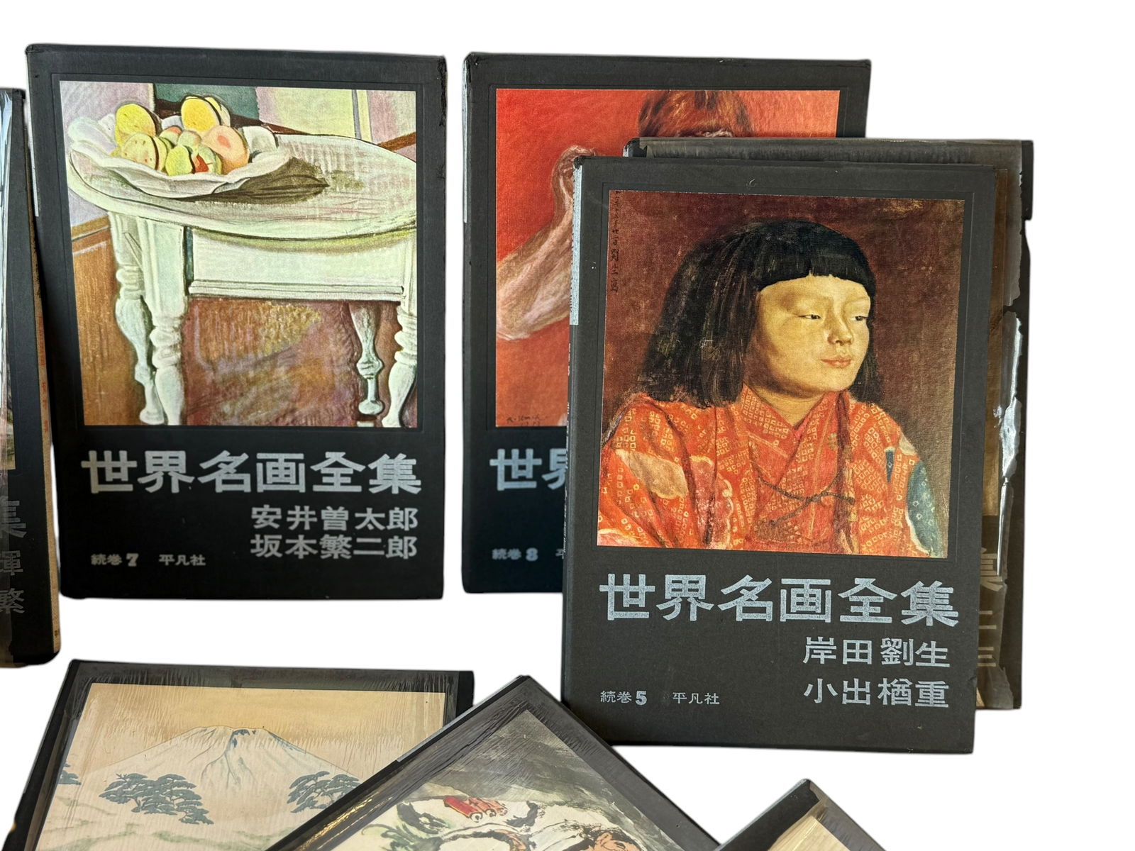 Large Group Japanese Painting Books - 2