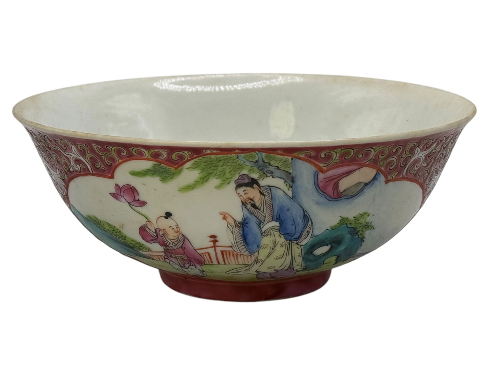 A Chinese Famiile Rose Bowl (1 of 7)
