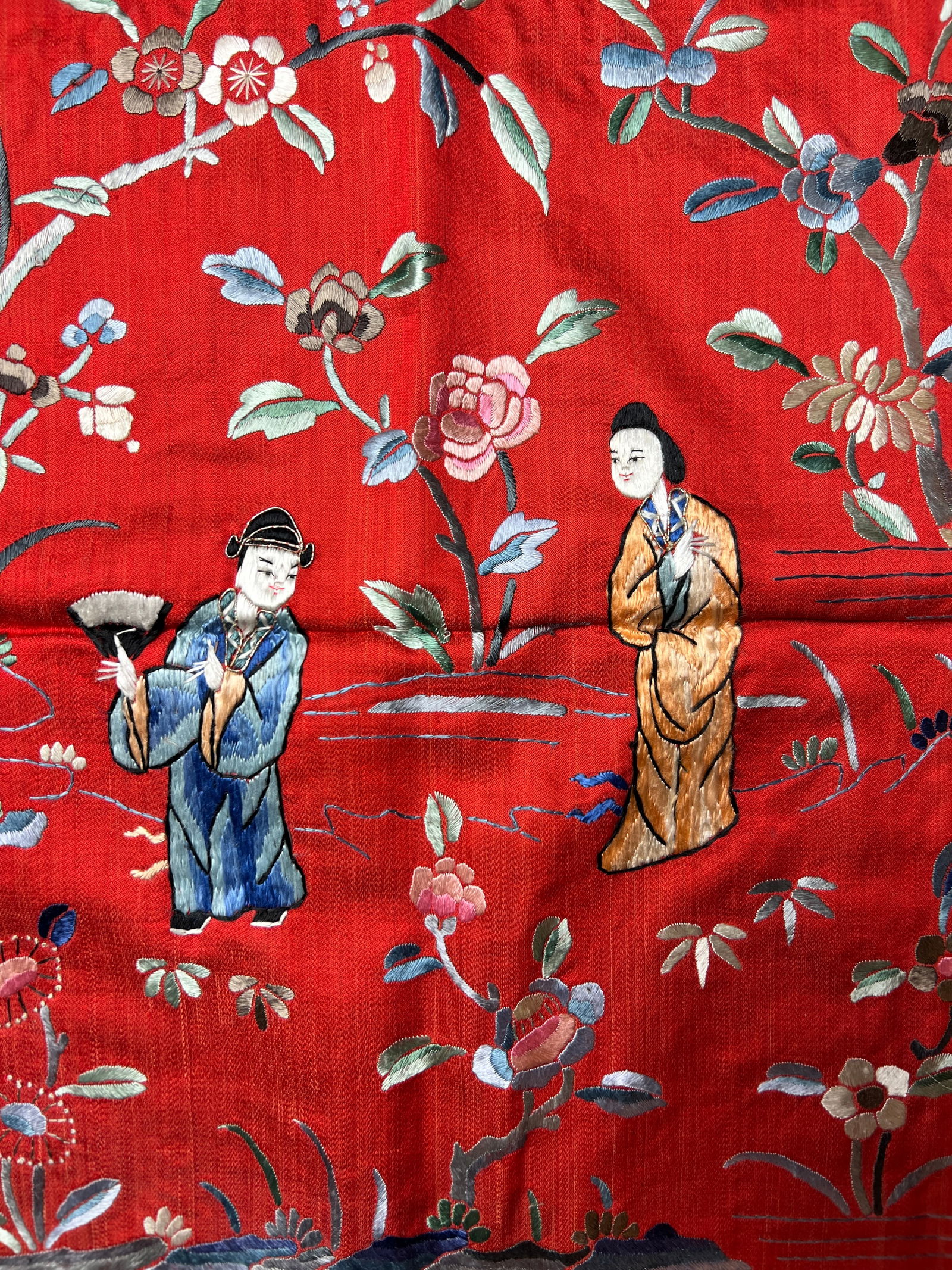 Chinese Silk Embroidery Panels - 4