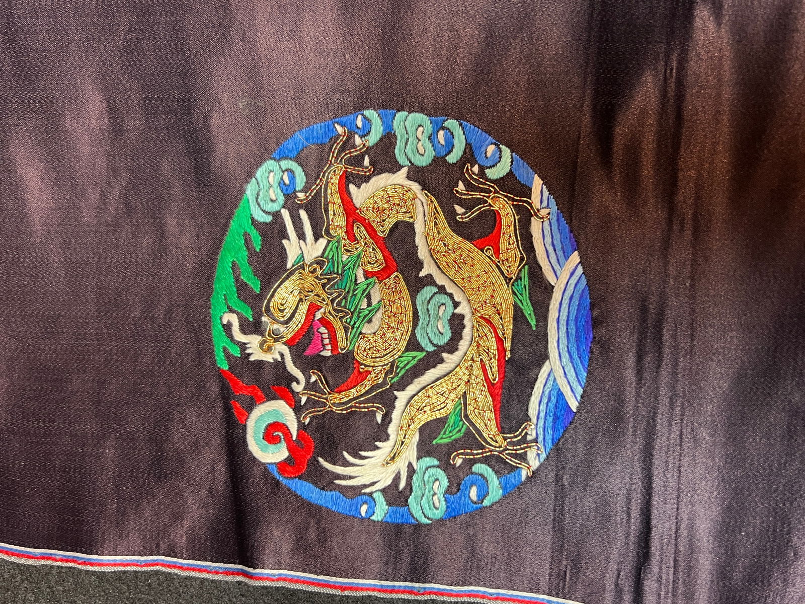 Chinese Silk Embroidery Panel - 2