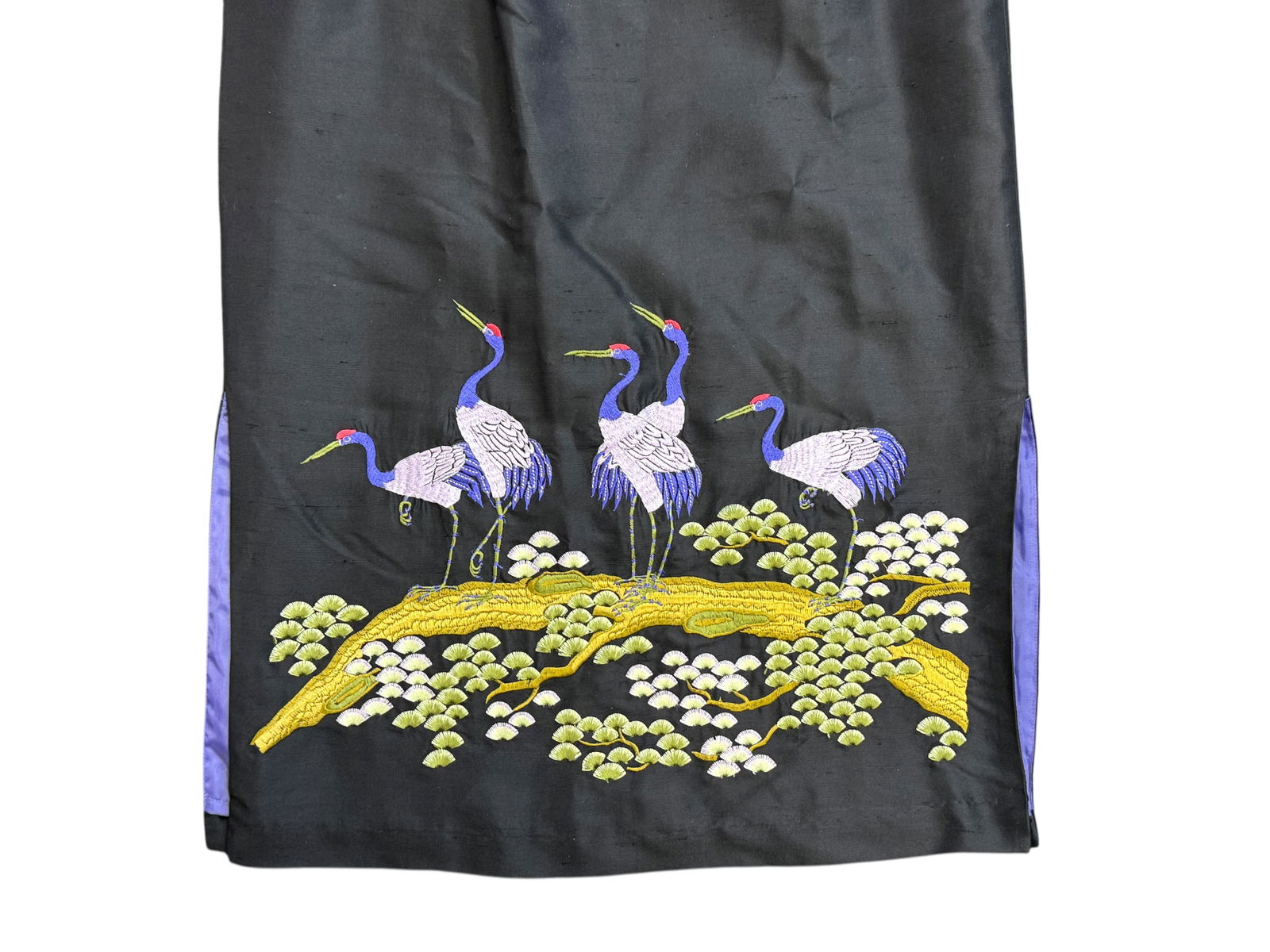 Two Chinese Embroidered Skirts - 3