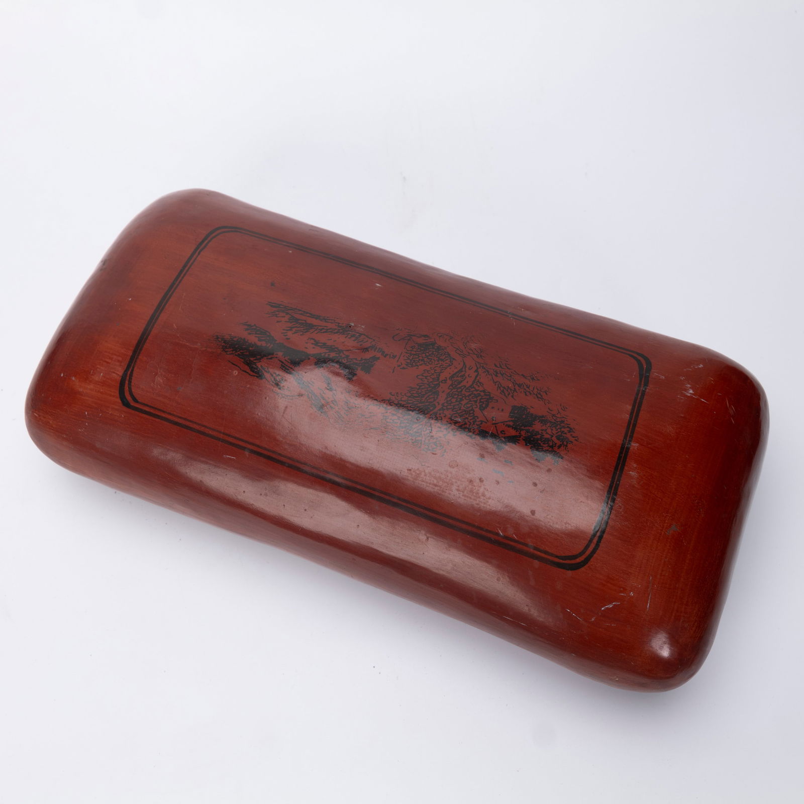 Chinese Lacquered Pillow - 4