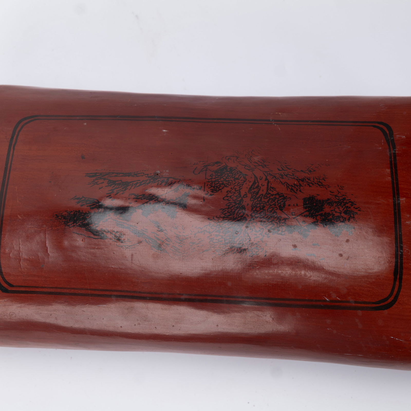 Chinese Lacquered Pillow - 5