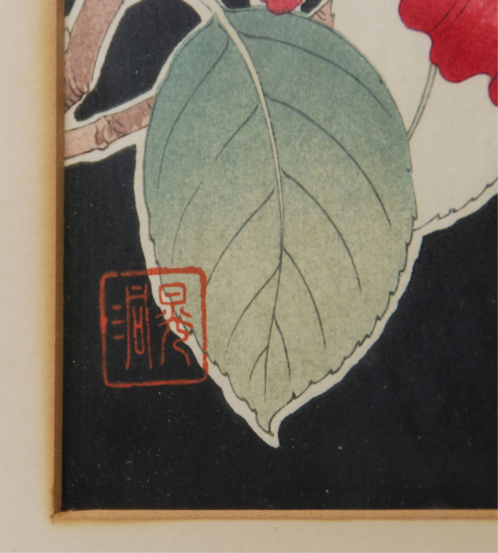 THREE FRAMED WOODBLOCK PRINTS - 2