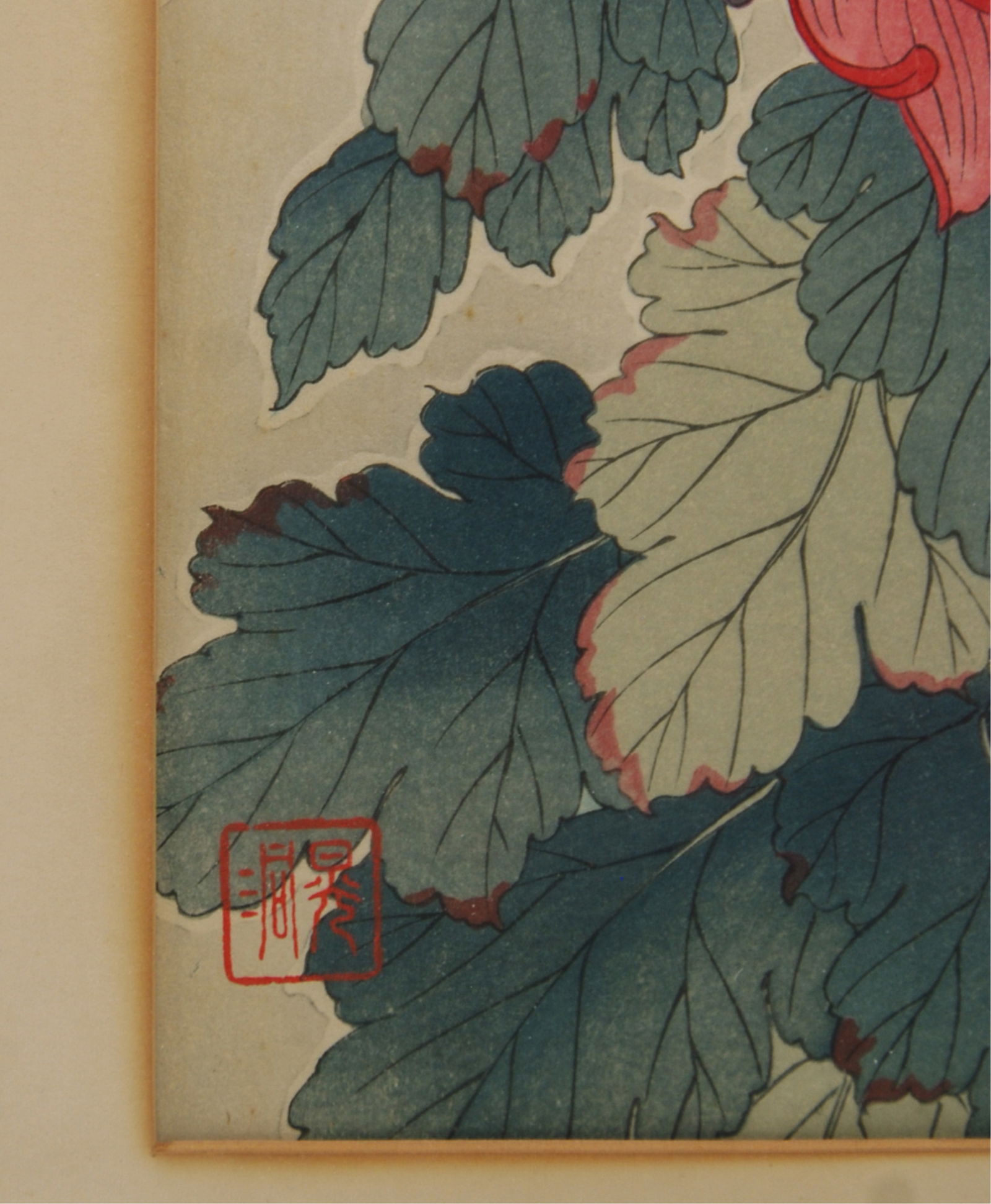 THREE FRAMED WOODBLOCK PRINTS - 6