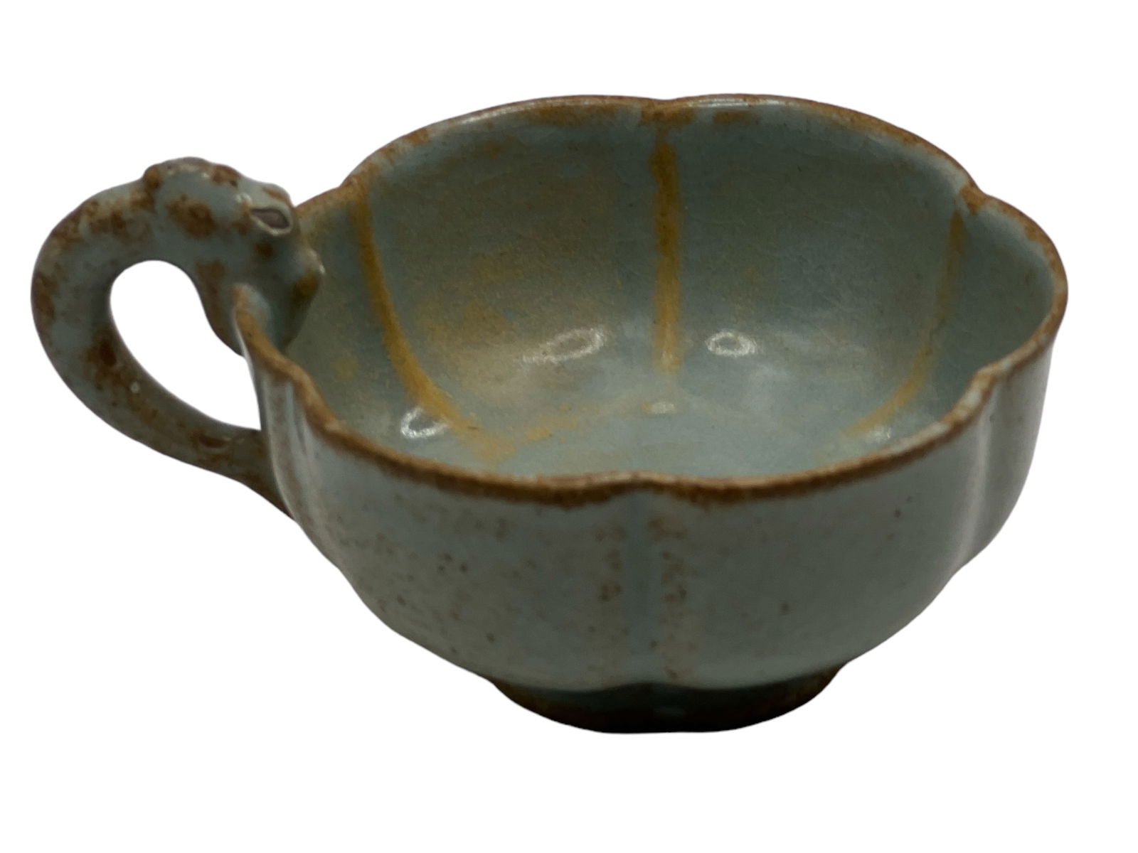 A Chinese Song Dynasty Cup / Bowl: A Chinese Song Dynasty Cup / BowlH: 1 1/2 inches (3.81 cm) W: 4 1/4 inches (10.8 cm)