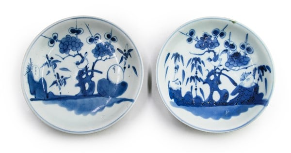 BLUE AND WHITE JAPANESE PLATES (1 of 1)