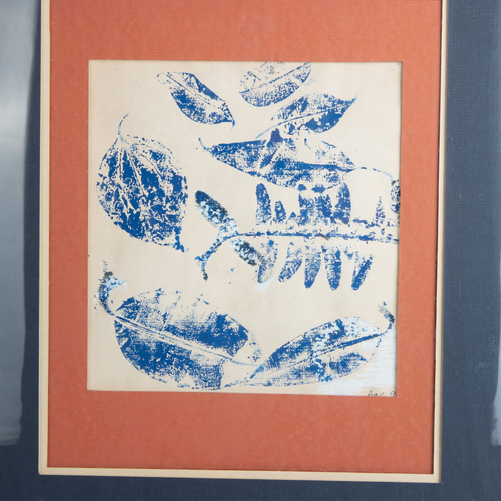 FRAMED LEAF PRESSED ART - 2