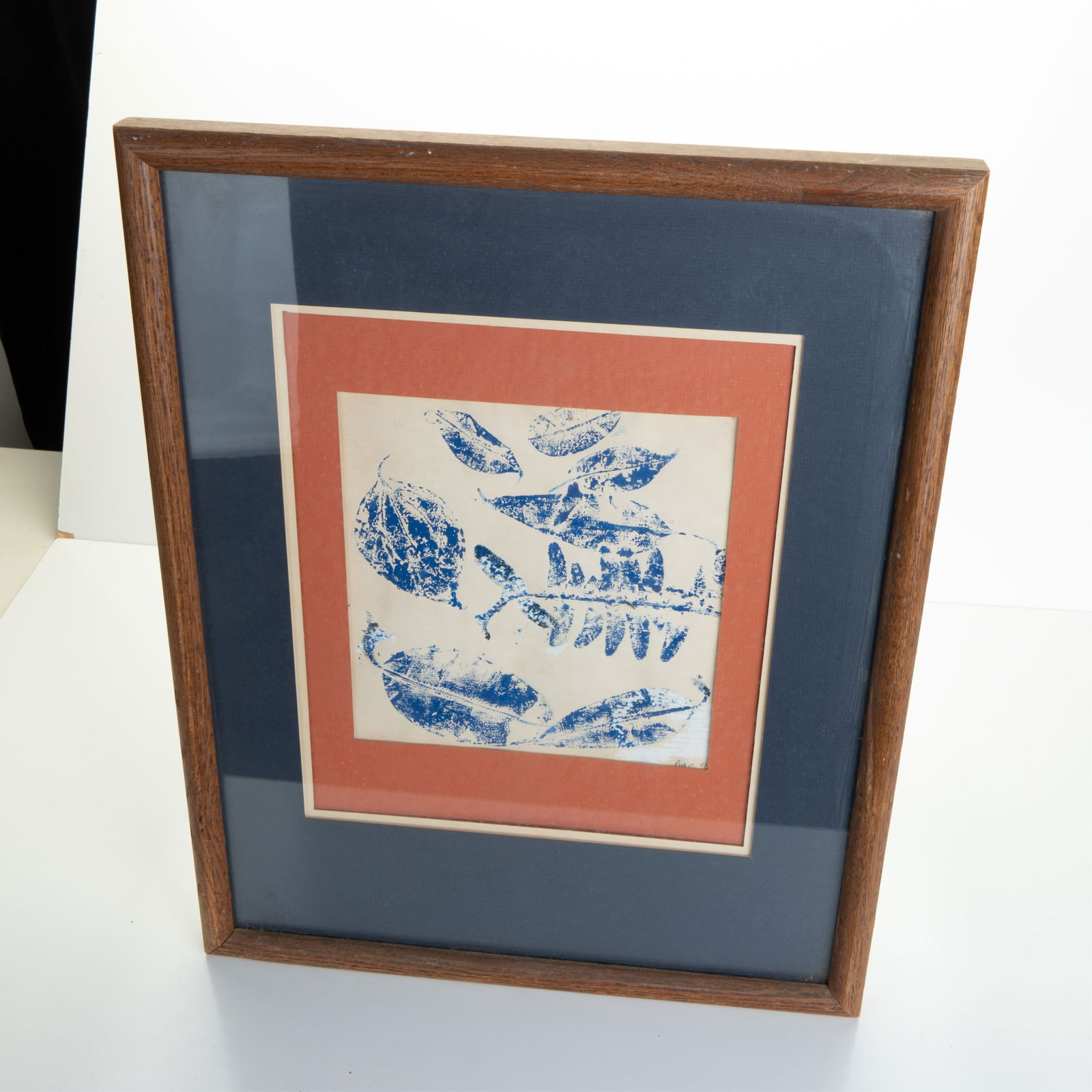FRAMED LEAF PRESSED ART - 6