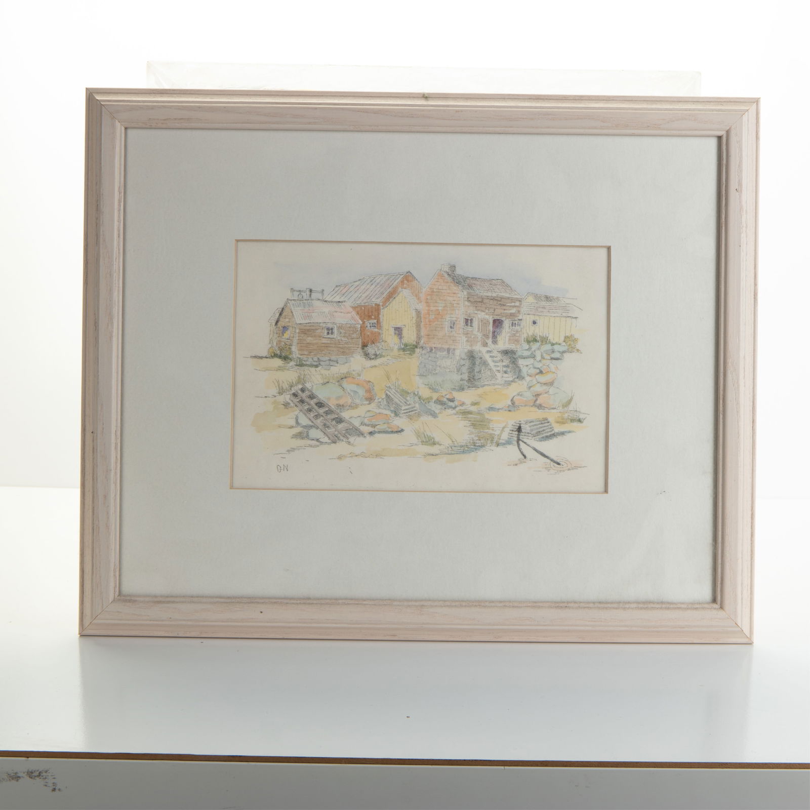 TWO FRAMED ARTWORK, TWO FRAMED ARTWORK, - 4