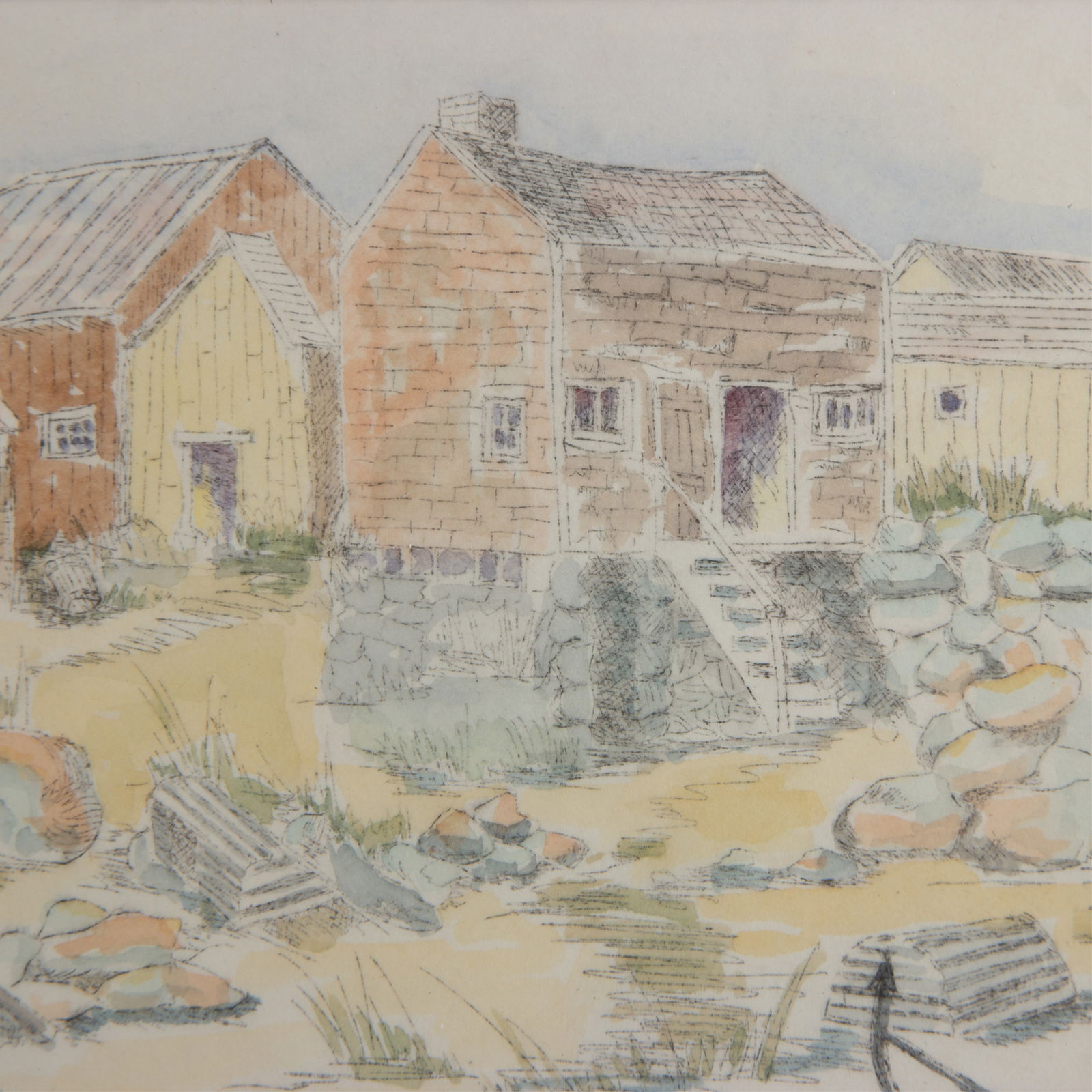 TWO FRAMED ARTWORK, TWO FRAMED ARTWORK, - 5