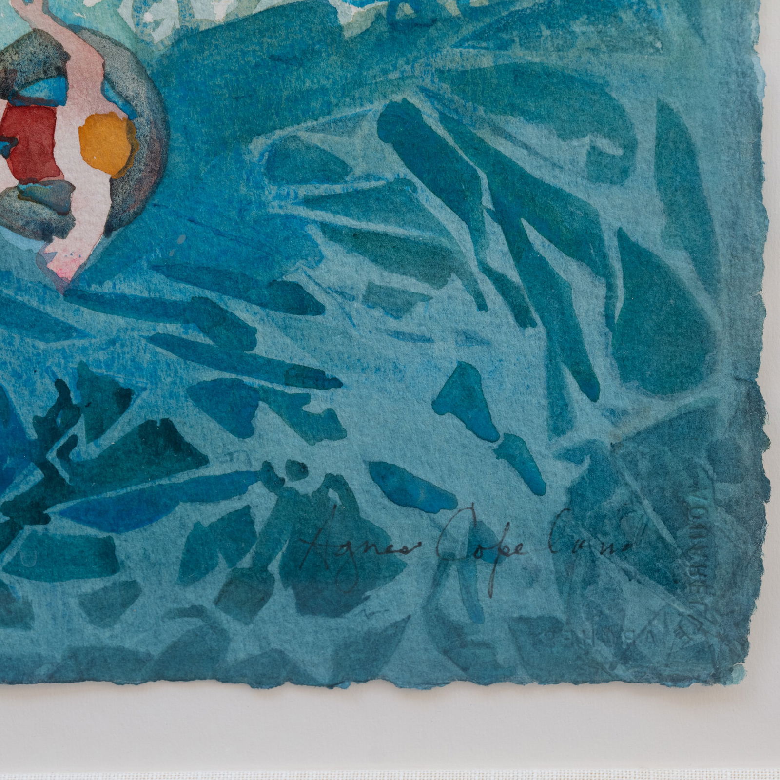 FRAMED WALL ART, SIGNED - 4