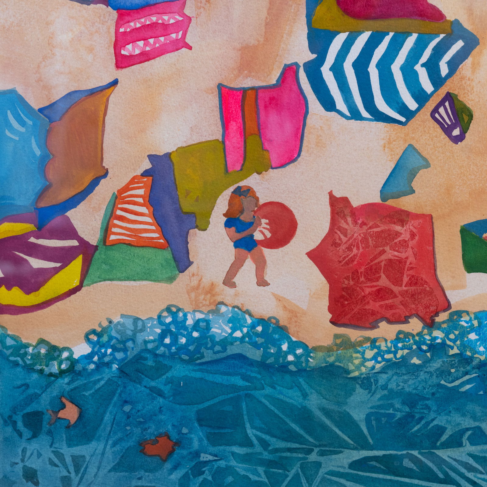 FRAMED WALL ART, SIGNED - 5