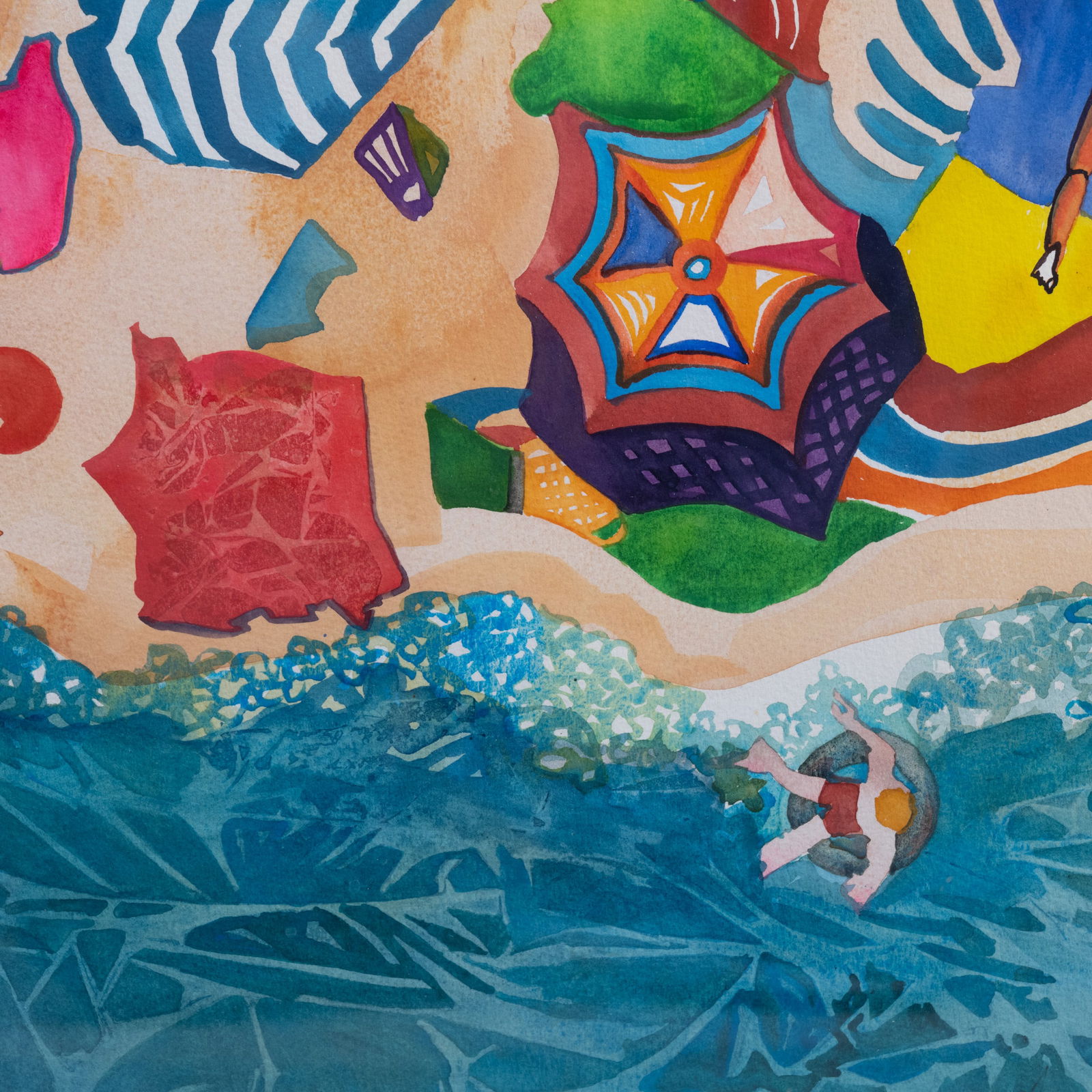 FRAMED WALL ART, SIGNED - 6