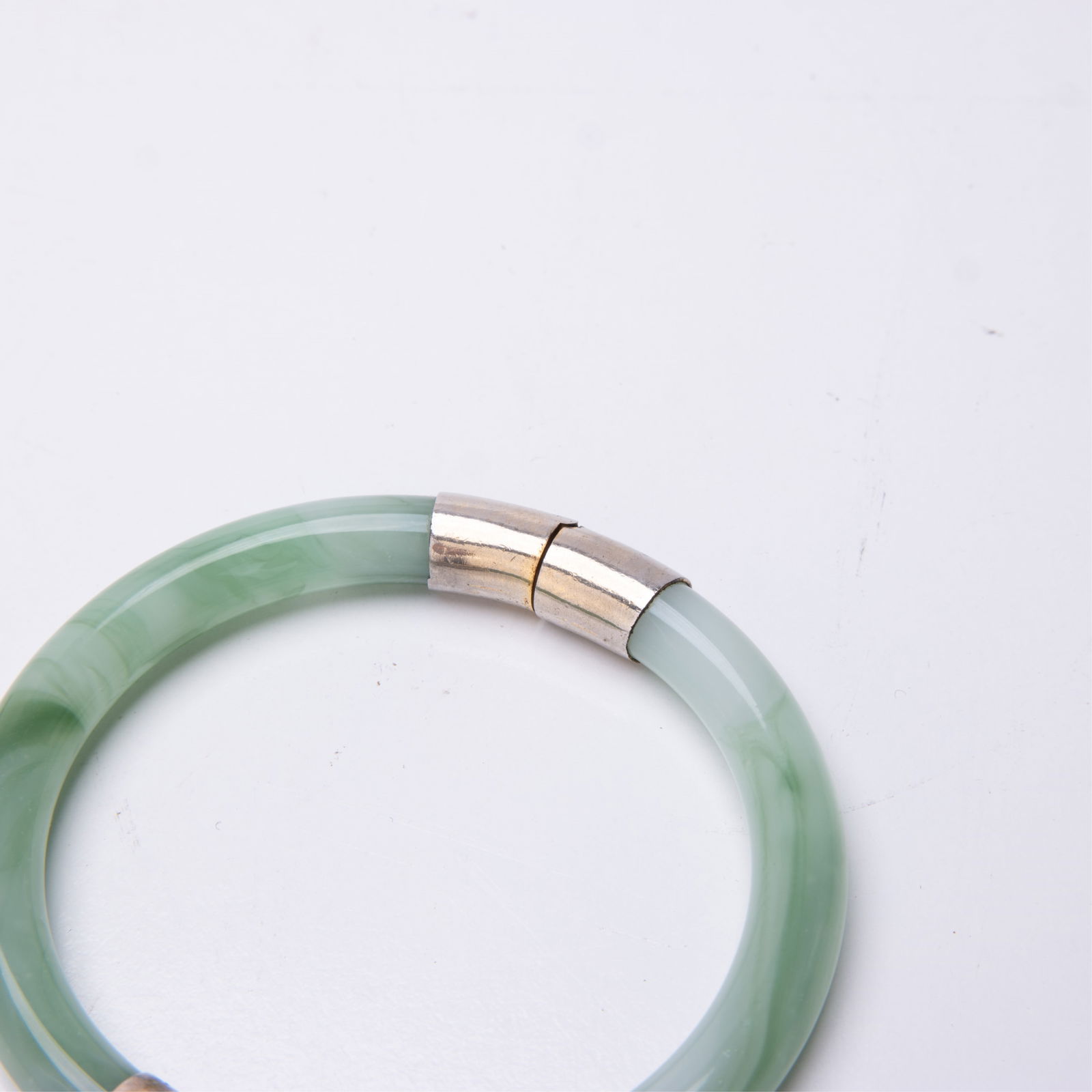 JADE HINGED BANGLE - 2