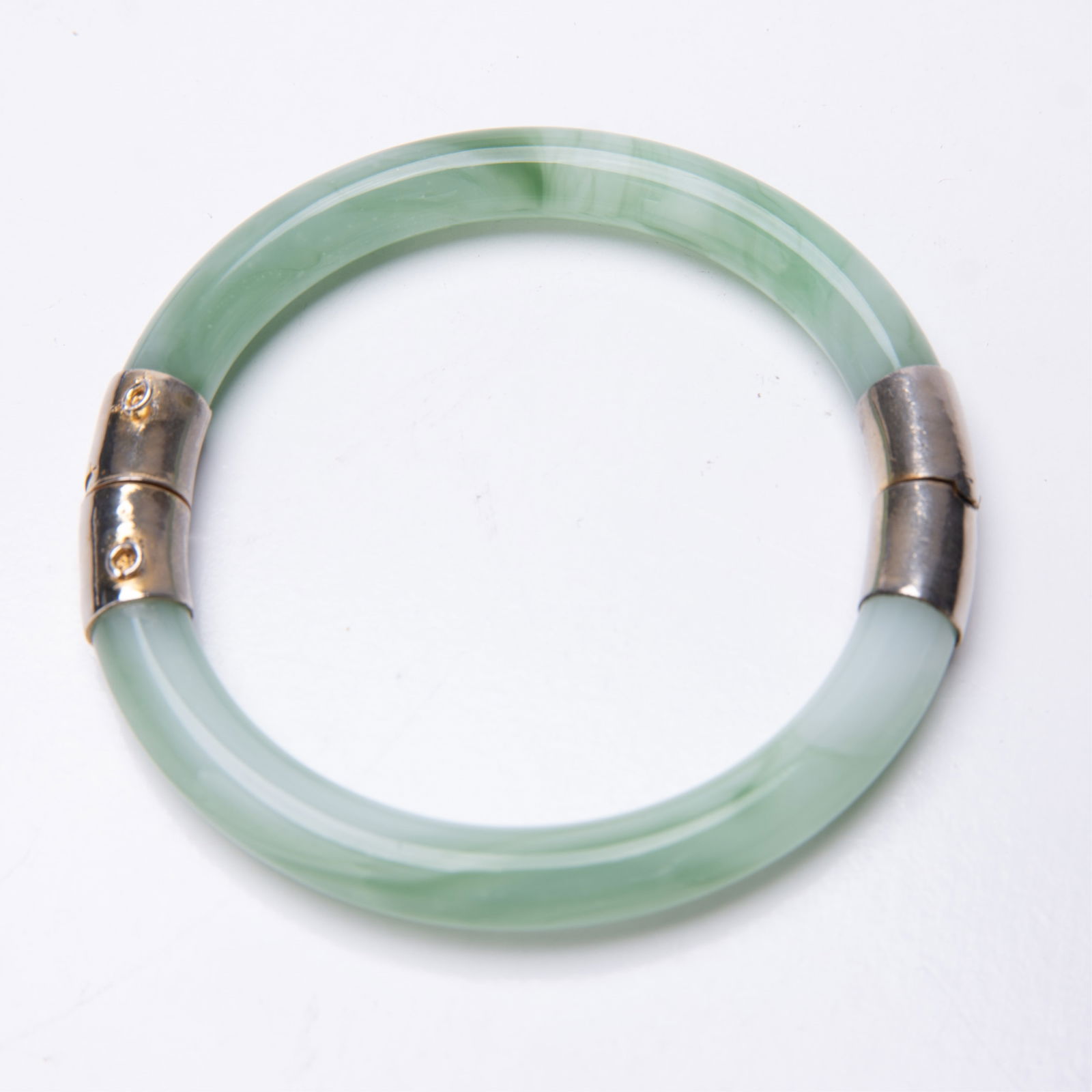 JADE HINGED BANGLE - 4