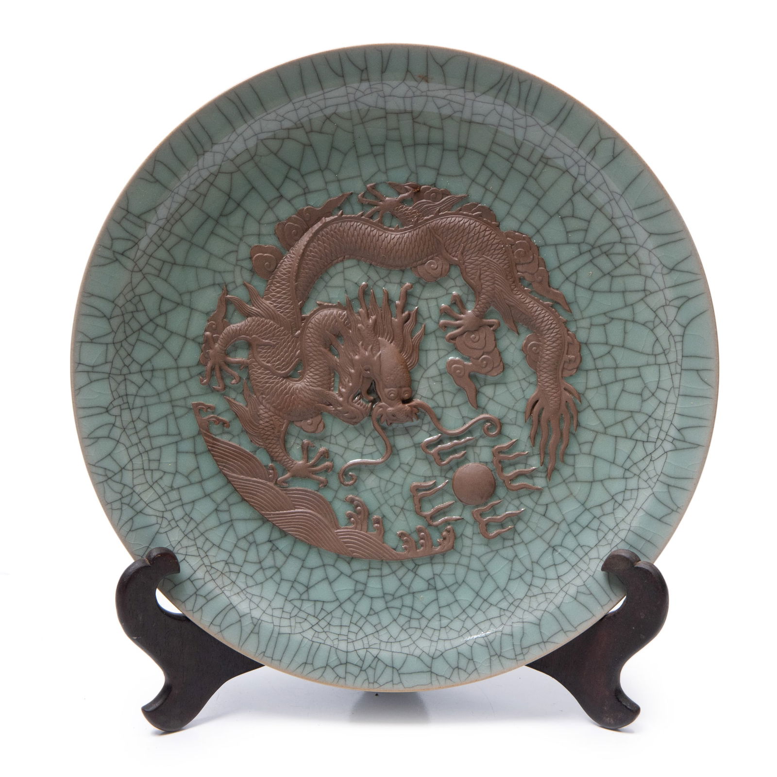 Large Chinese Ge-Type Dish (1 of 6)