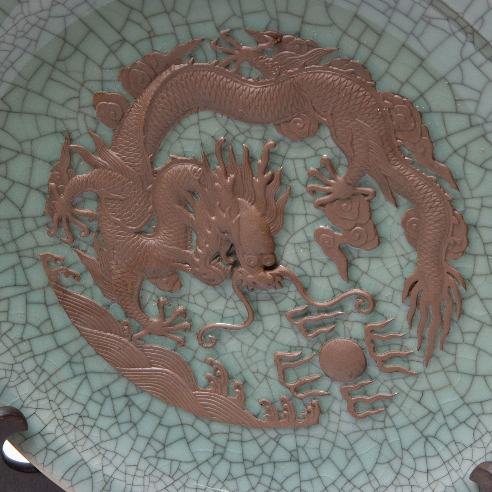 Large Chinese Ge-Type Dish - 3