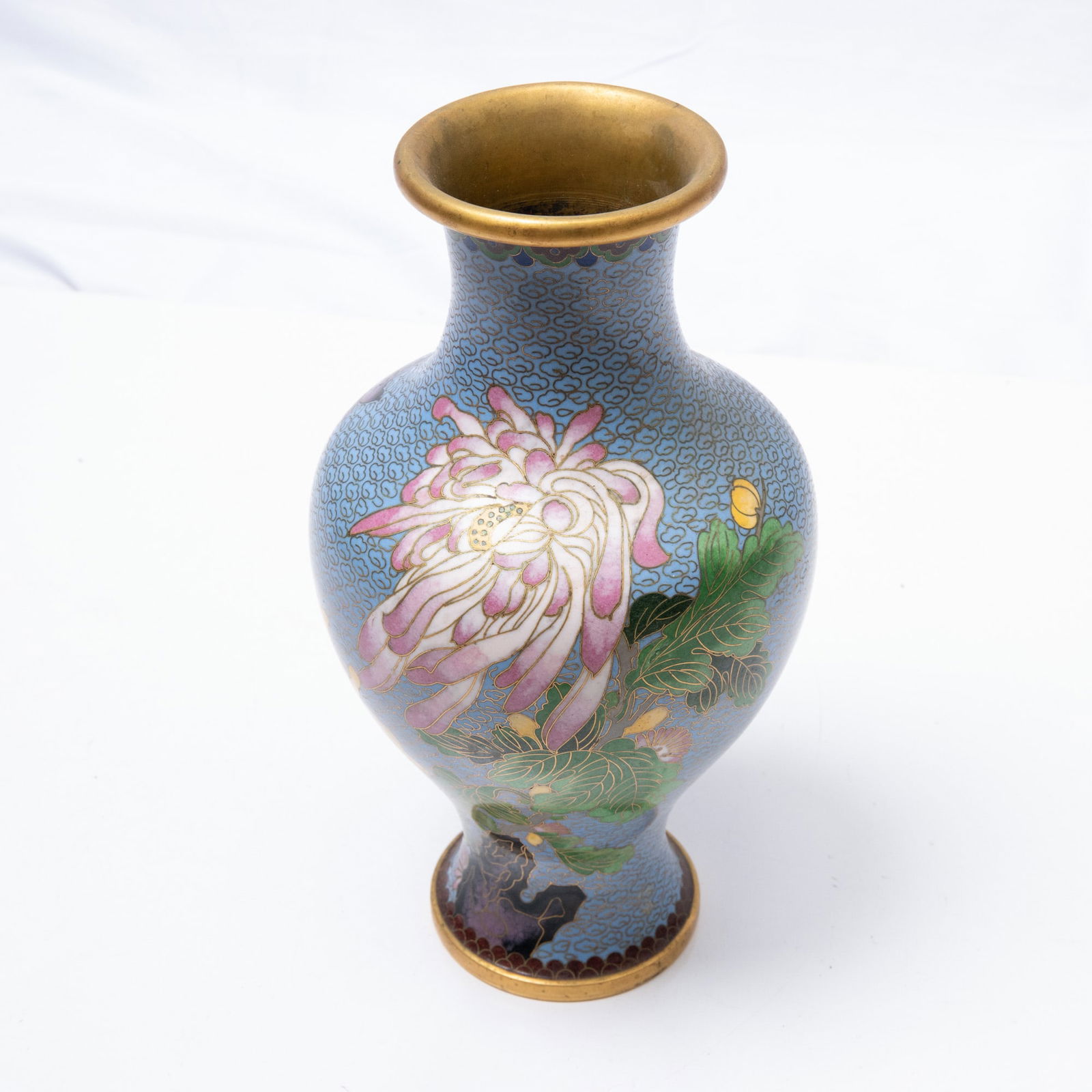 Chinese Cloisonne Vase - 2