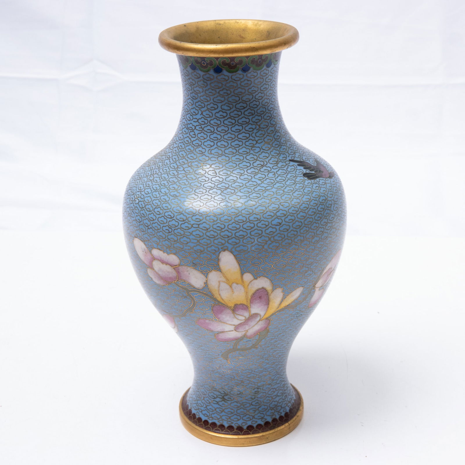 Chinese Cloisonne Vase - 5