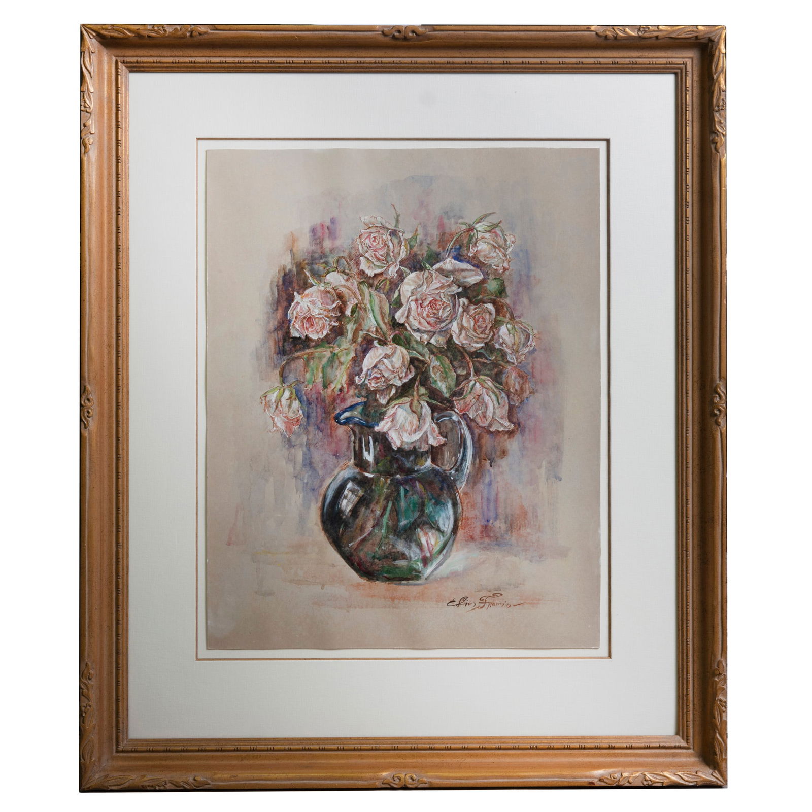 Efim Frumin (b. 1935). Mixed Media Of Watercolor (1 of 10)