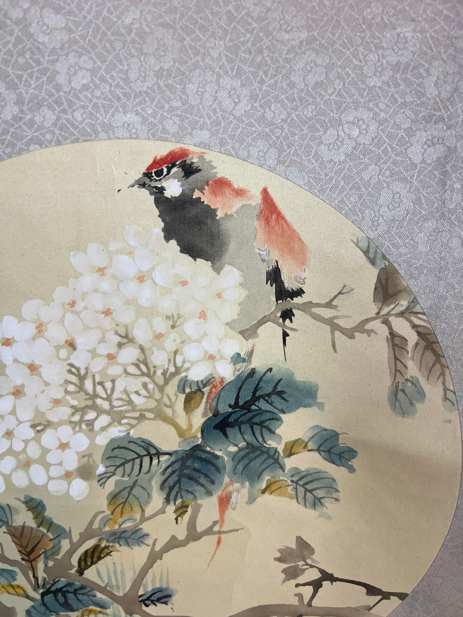 Chinese Painting Scroll, Bird, Signed - 6