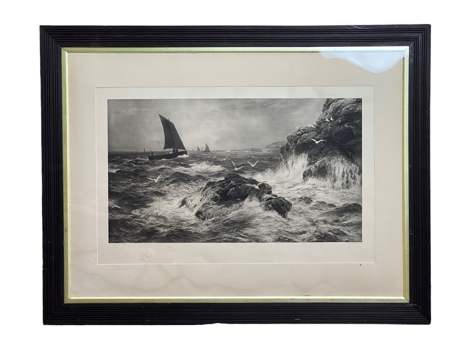 Print "An Easterly Breeze" Peter Graham: Print "An Easterly Breeze" Peter GrahamH : 27 1/2 in ( 69.85 cm ) W : 35 1/4 in ( 89.54 cm )