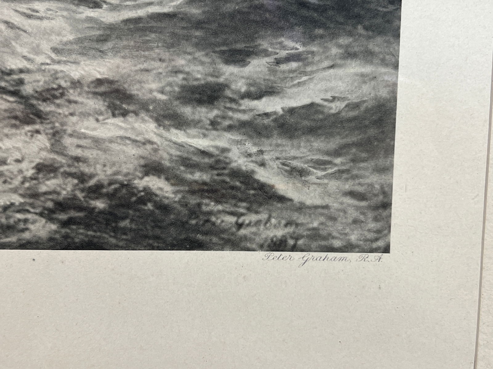 Print "An Easterly Breeze" Peter Graham - 8