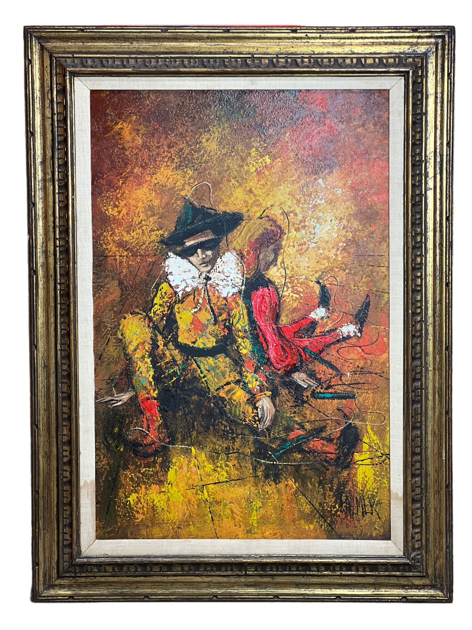 Framed Oil Painting, Jo and Don Palmer (1 of 9)