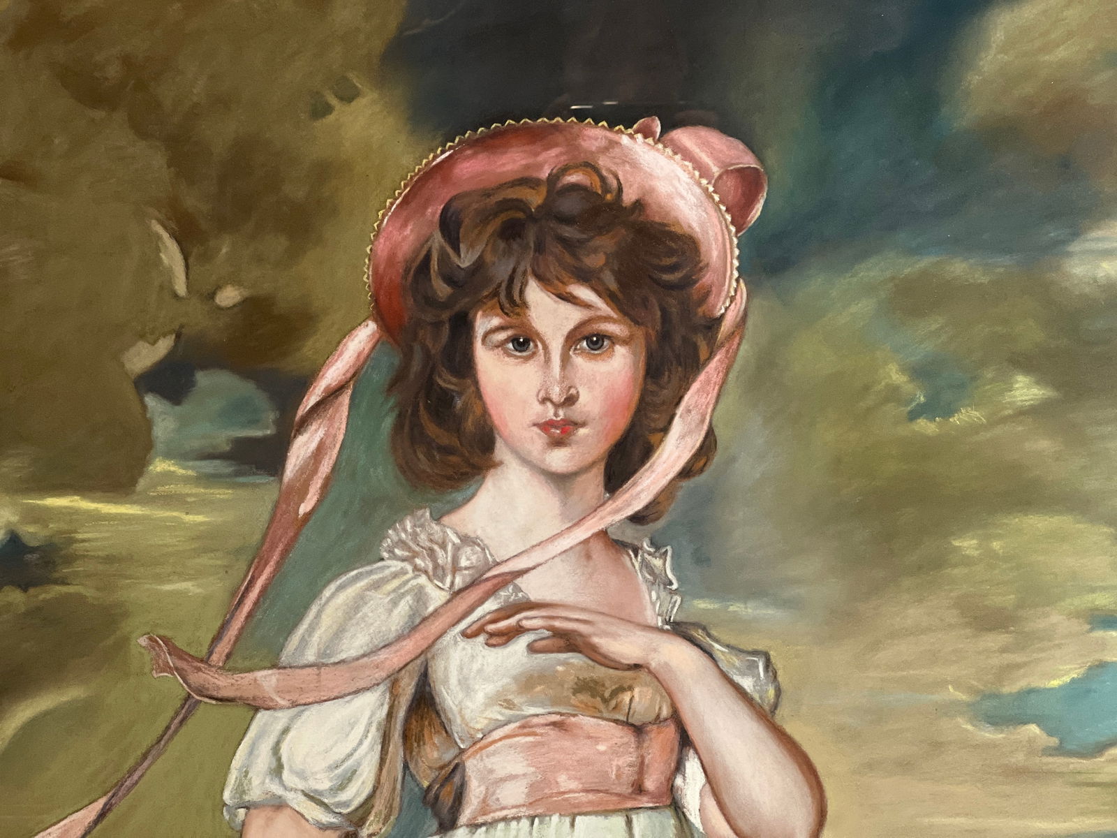 Large Framed "Thomas Lawrence" Pinky - 6