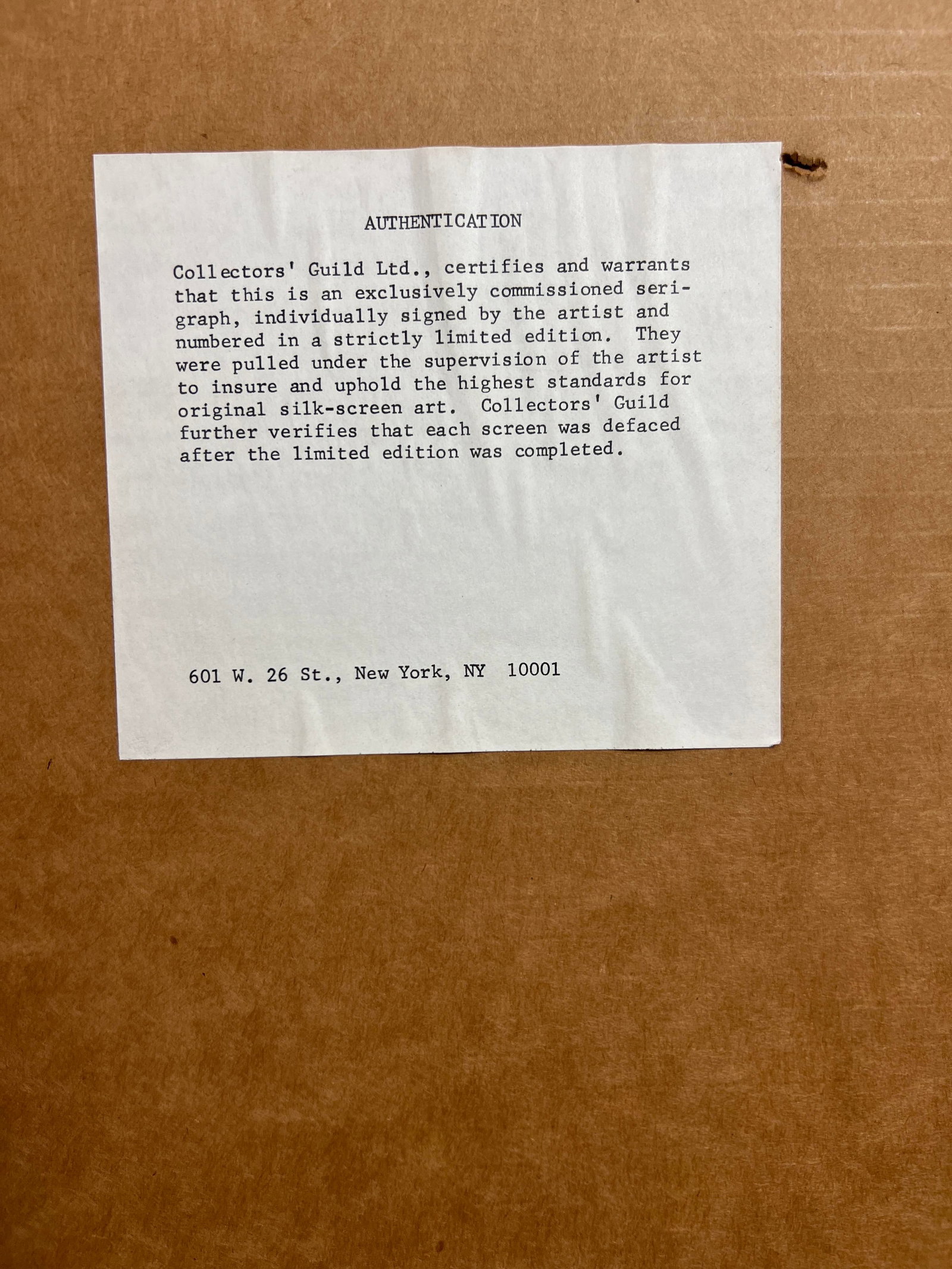 Signed McCauley Western Lithograph Print - 5