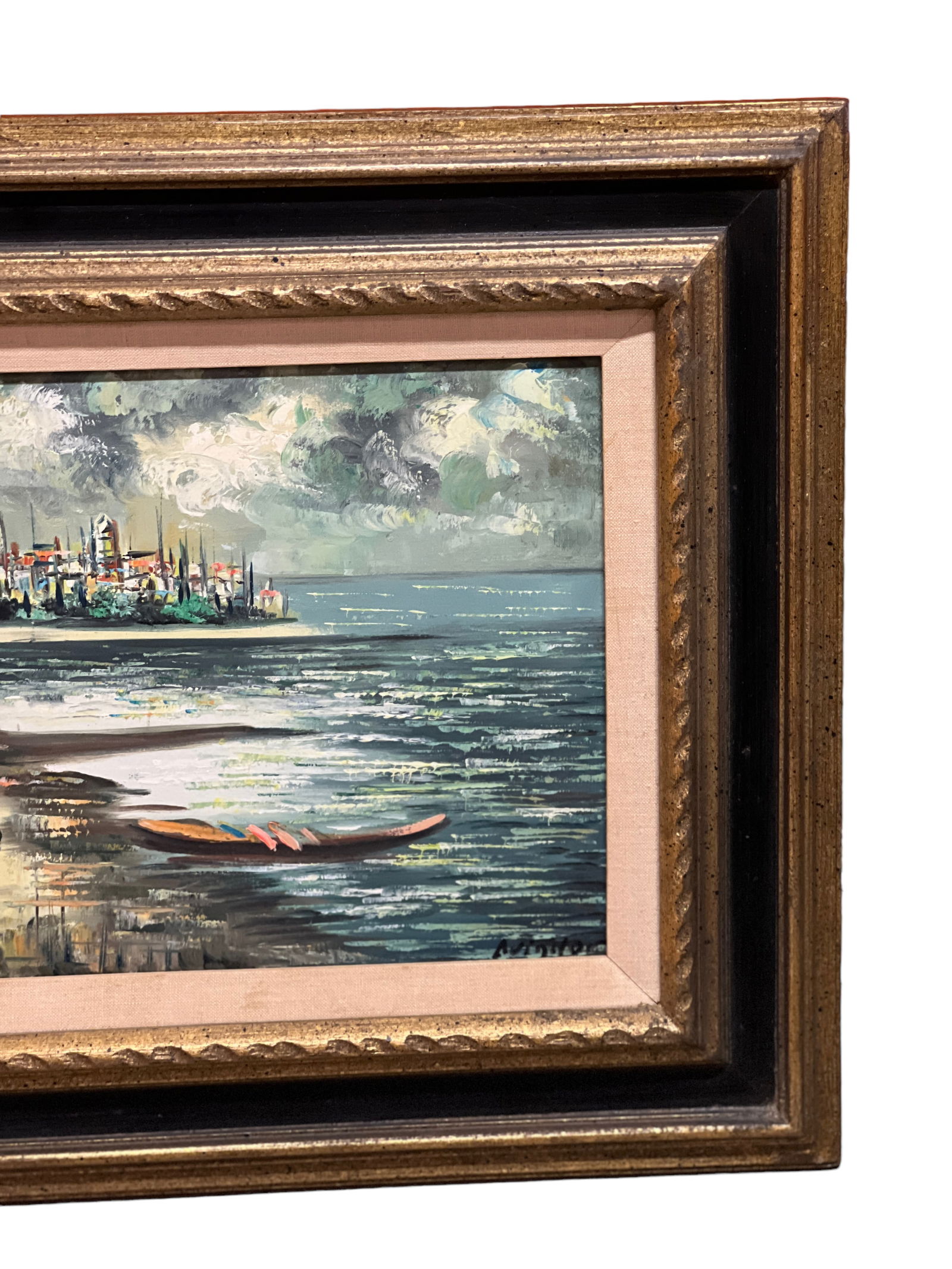 Framed Oil Painting, Signed - 5