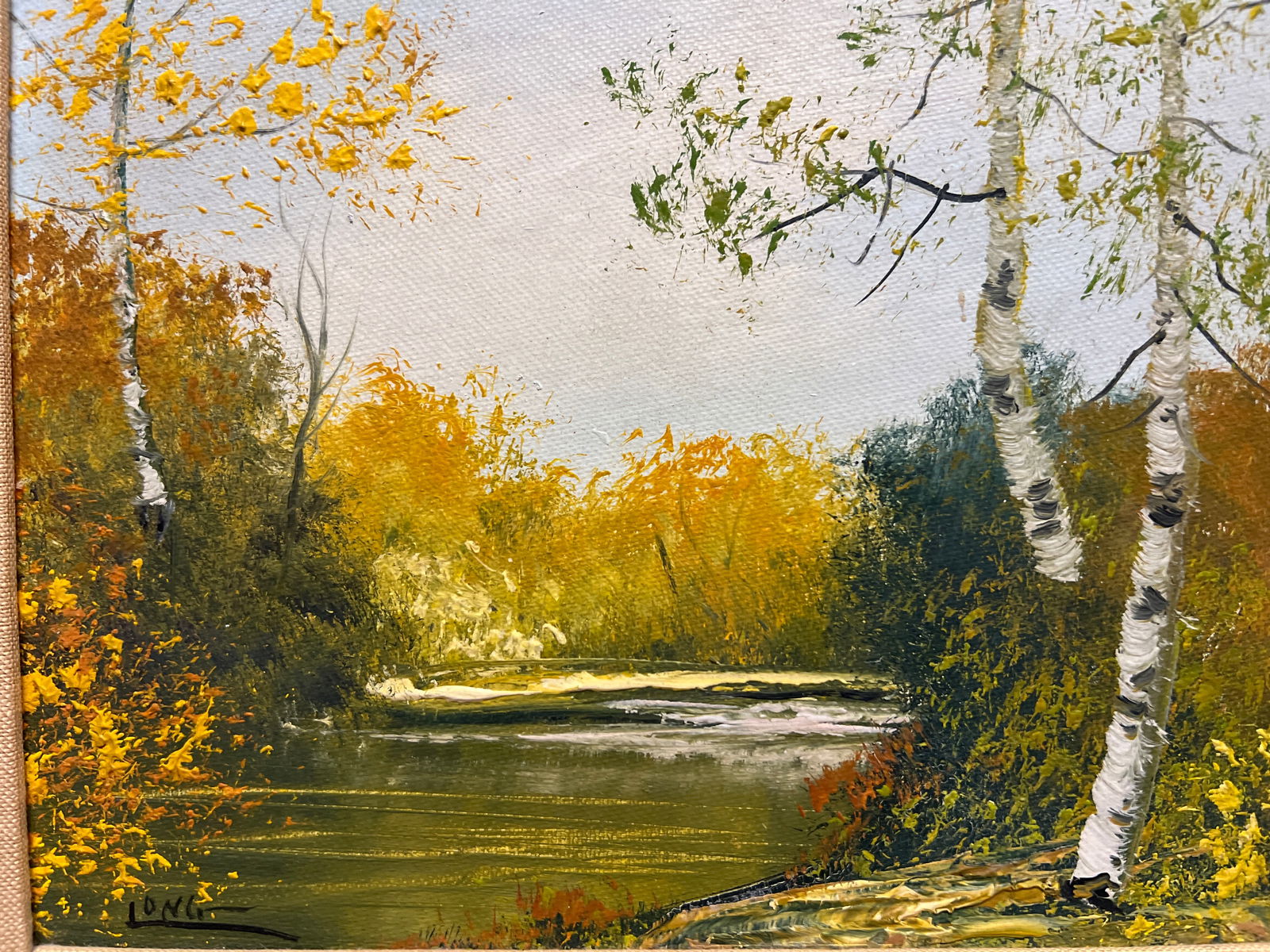 Two Framed Oil Paintings - 5