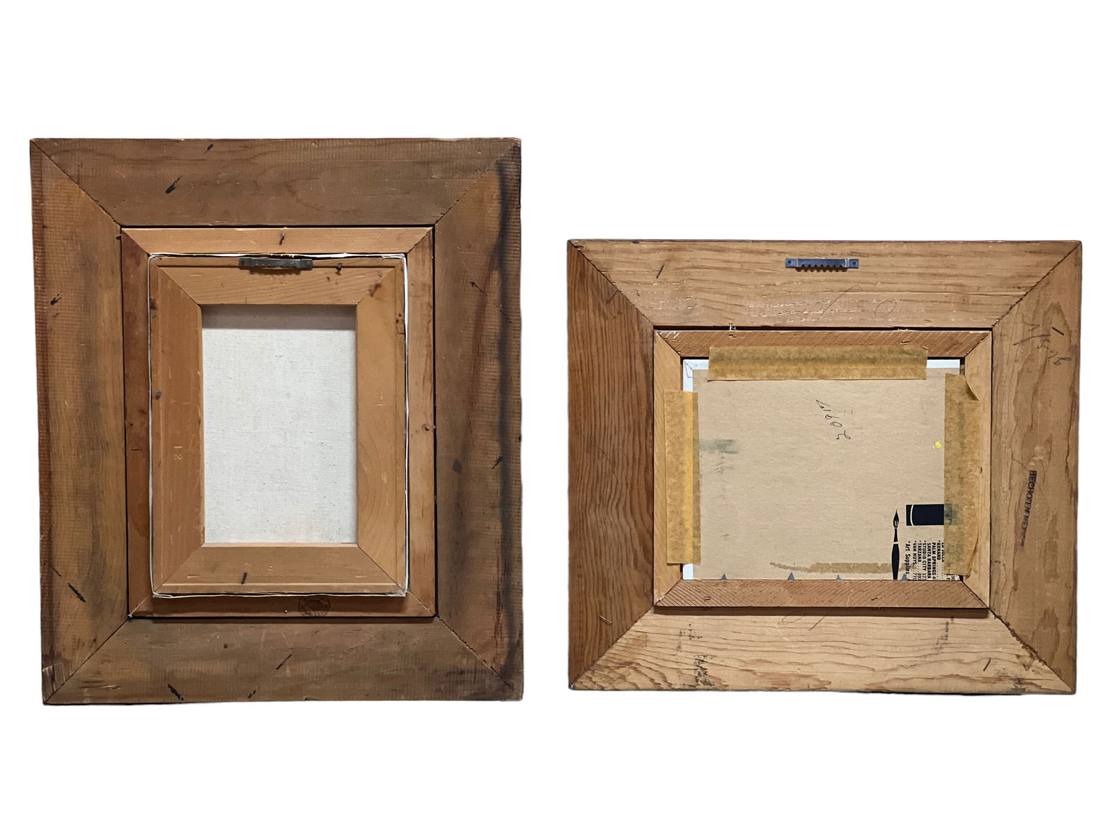 Two Framed Oil Paintings - 7